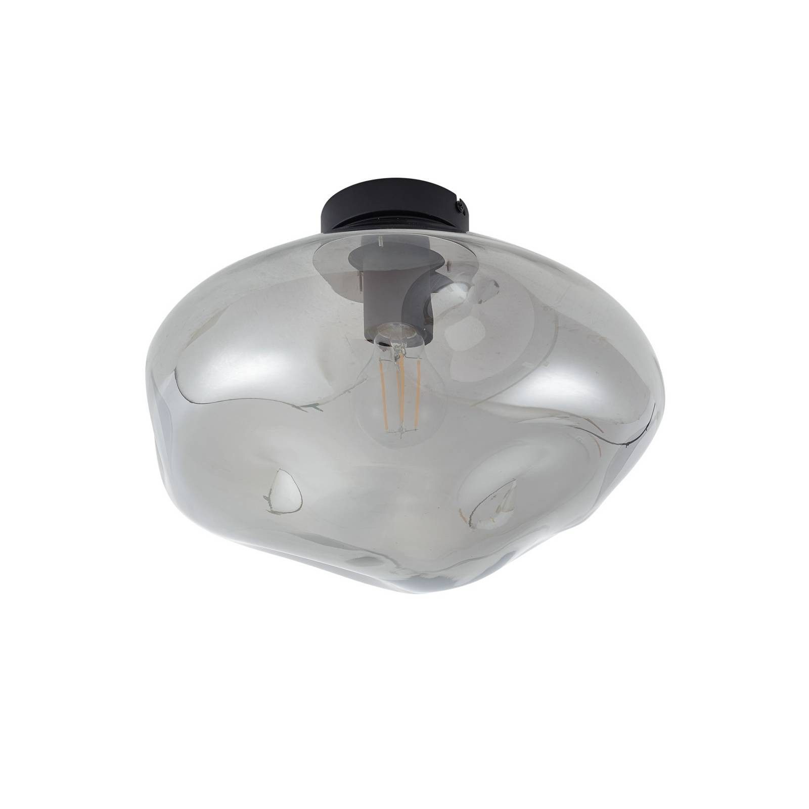 Lindby Deckenleuchten Lelia, Metall, Alu IP20, 1 x 15 W LED günstig online kaufen