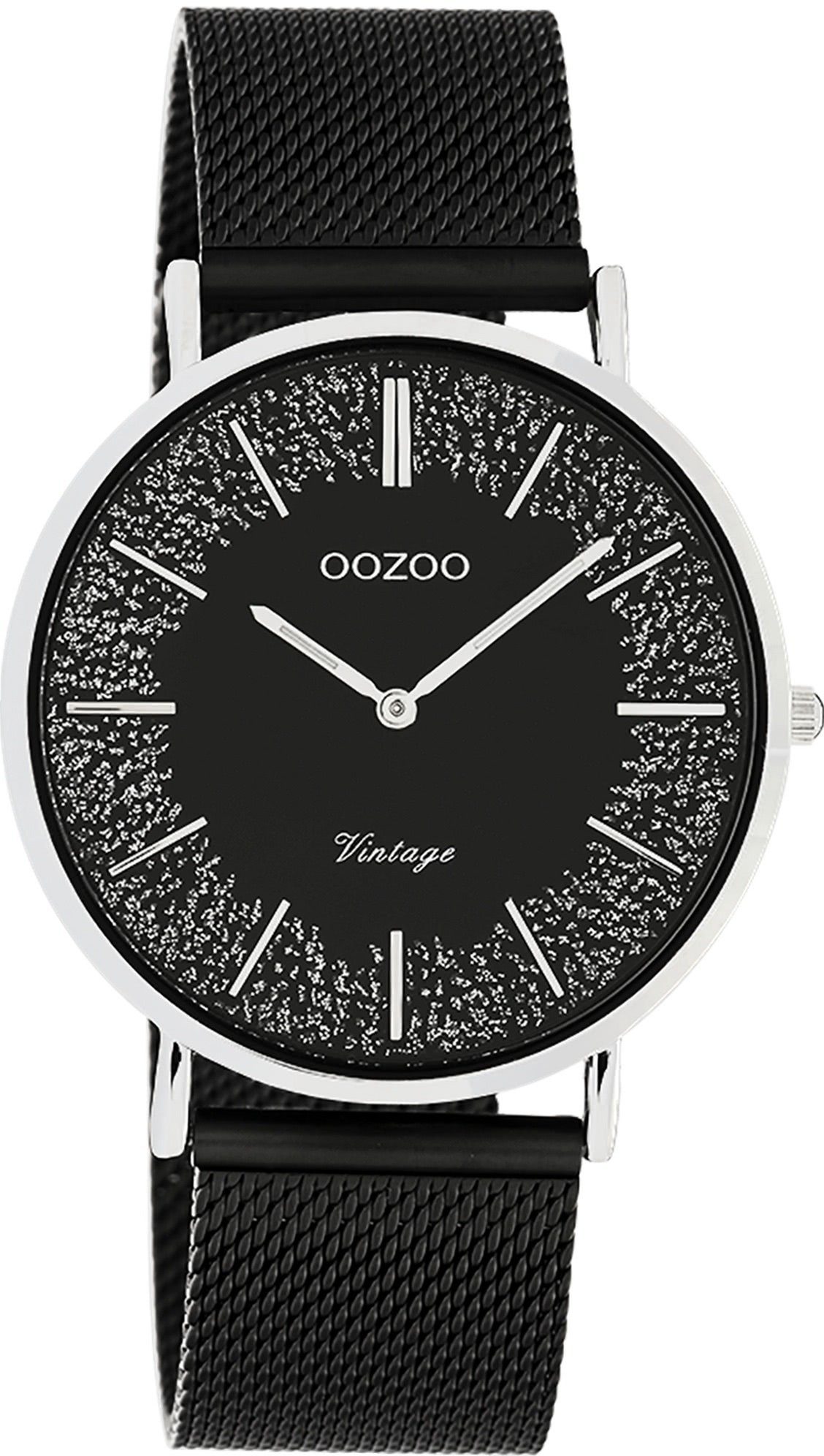 OOZOO Quarzuhr Oozoo Damen Armbanduhr schwarz günstig online kaufen