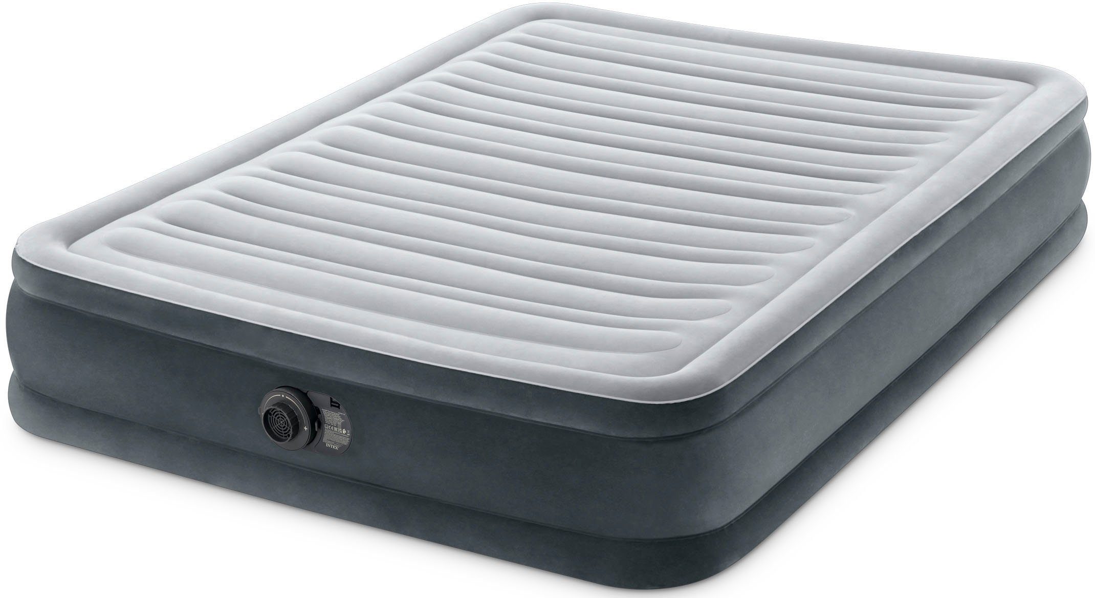 Intex Luftbett DuraBeam ComfortPlushMidRise mit 220V Pumpe