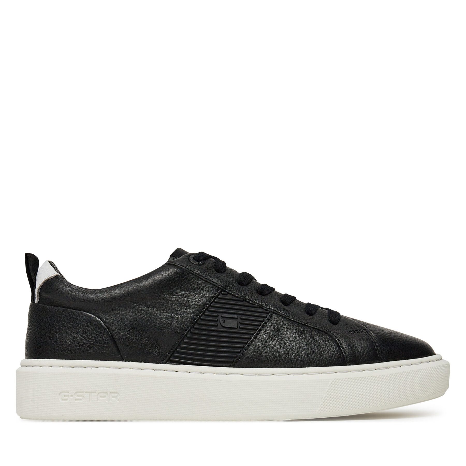 G-STAR G Star Raw Herren Turnschuhe BENKO-01 MI08 Schwarz Walkingschuh