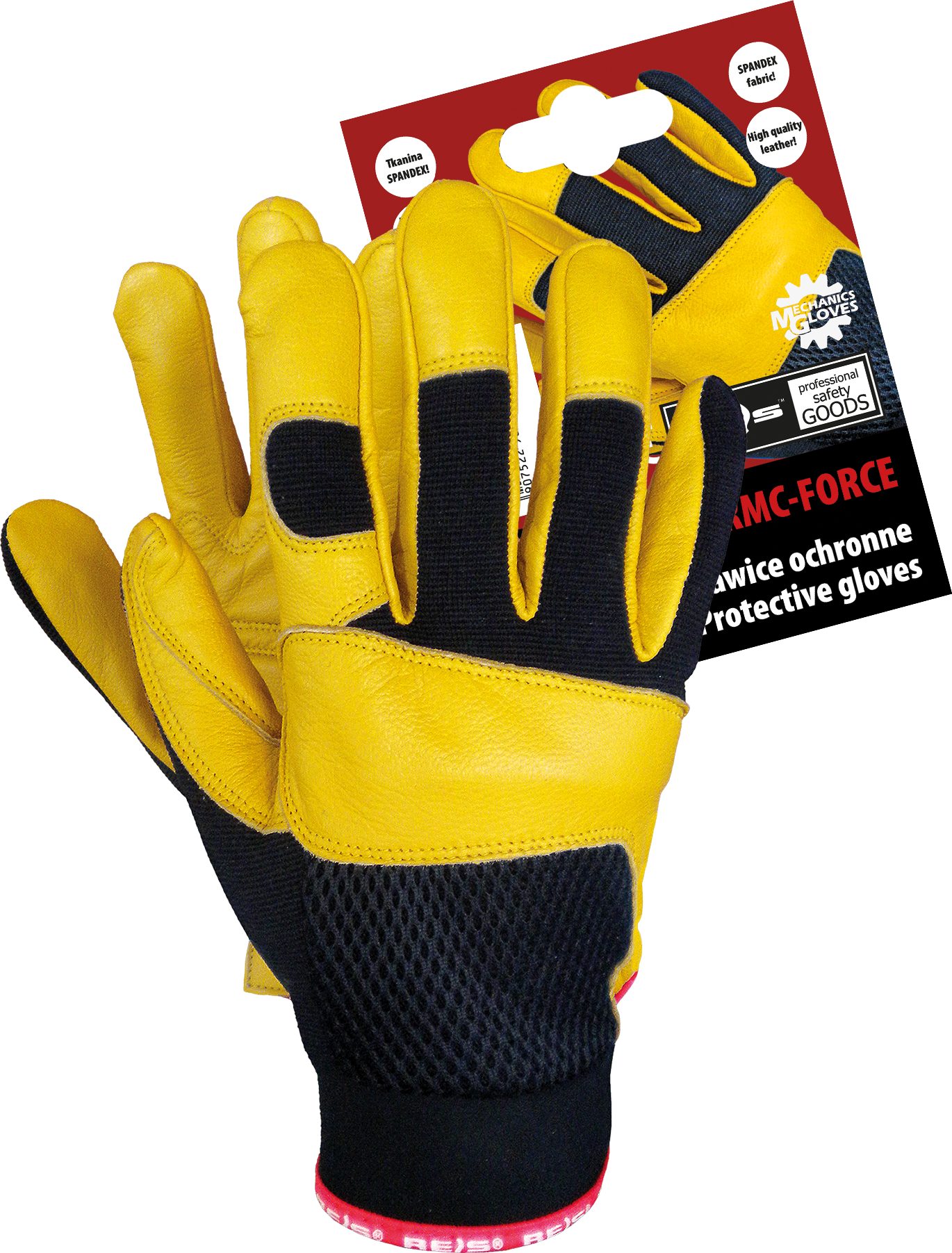 Leder-Arbeitshandschuhe Schutzhandschuhe Ziegenleder Arbeitshandschuhe Leder Gr. L