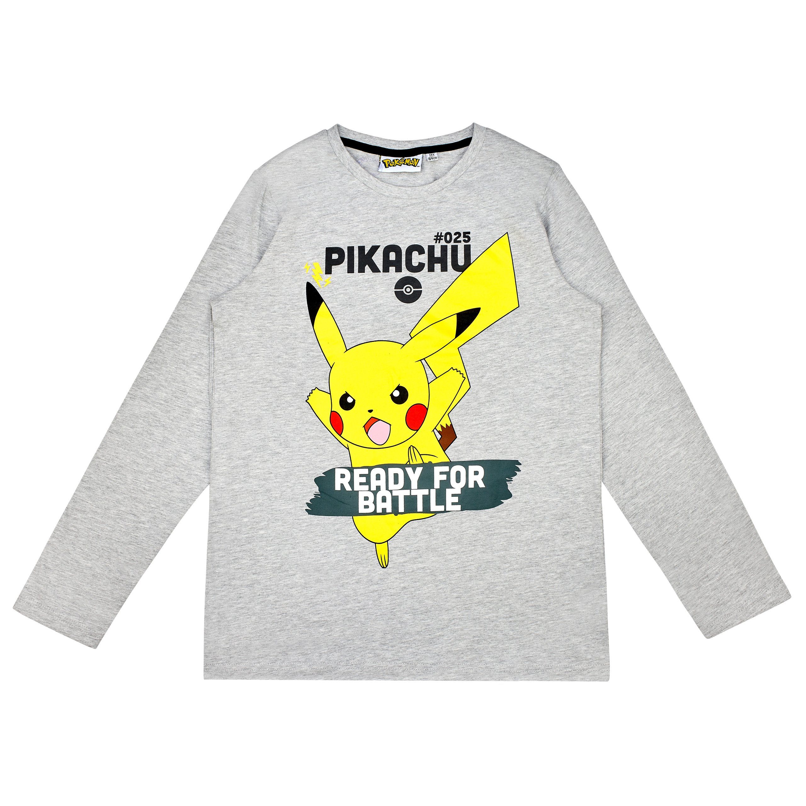 POKÉMON Langarmshirt Pokémon Langarmshirt in verschiedenen Designs