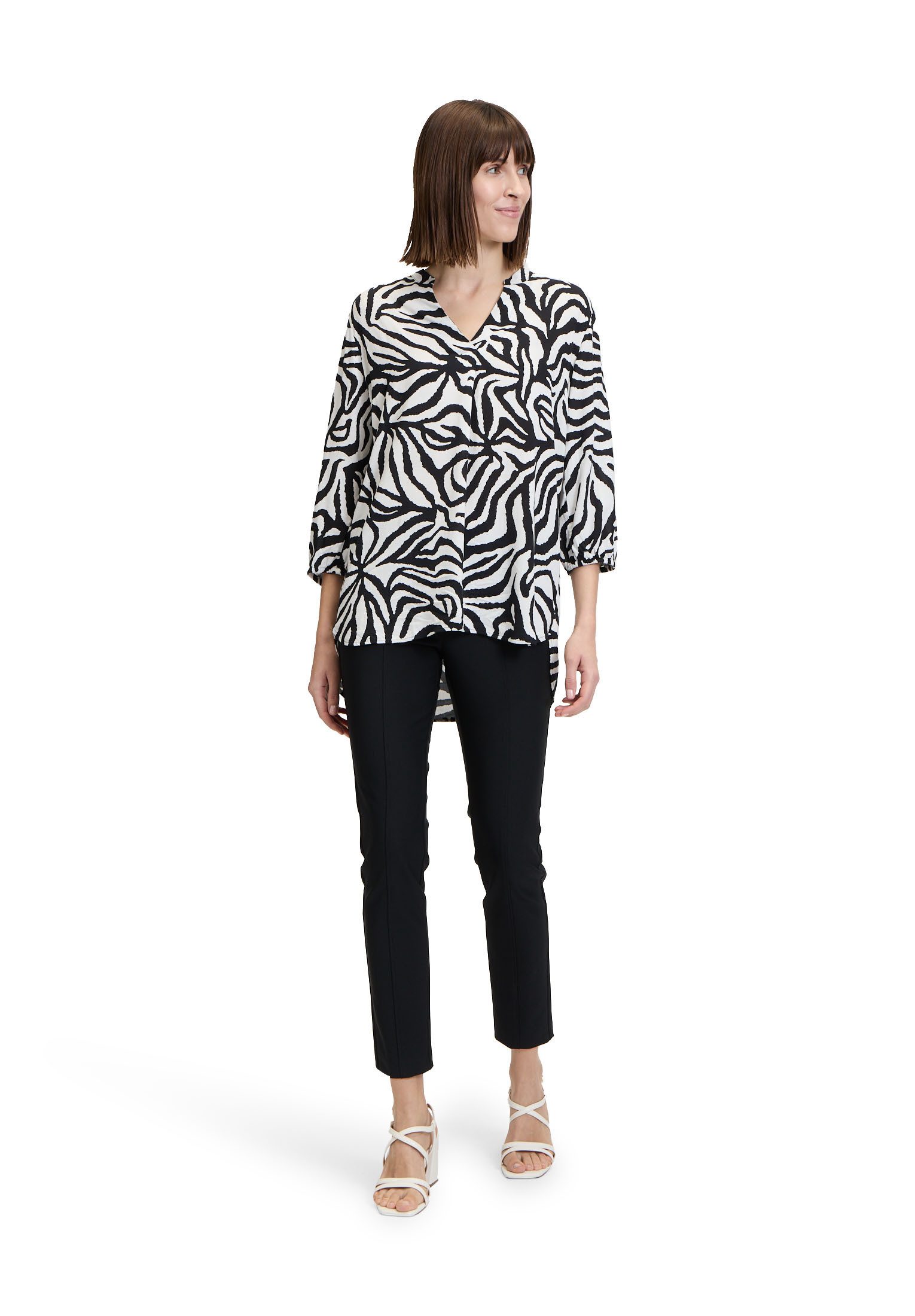 Betty Barclay Bügelfaltenhose Damen Slim Fit Material