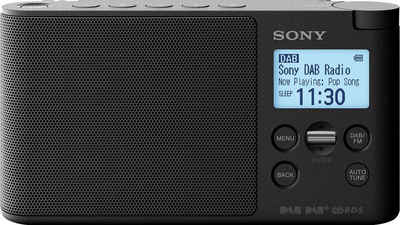 Sony »XDR-S41D Tragbares-« Digitalradio (DAB) (Digitalradio (DAB), FM-Tuner, UKW mit RDS, 0,65 W)