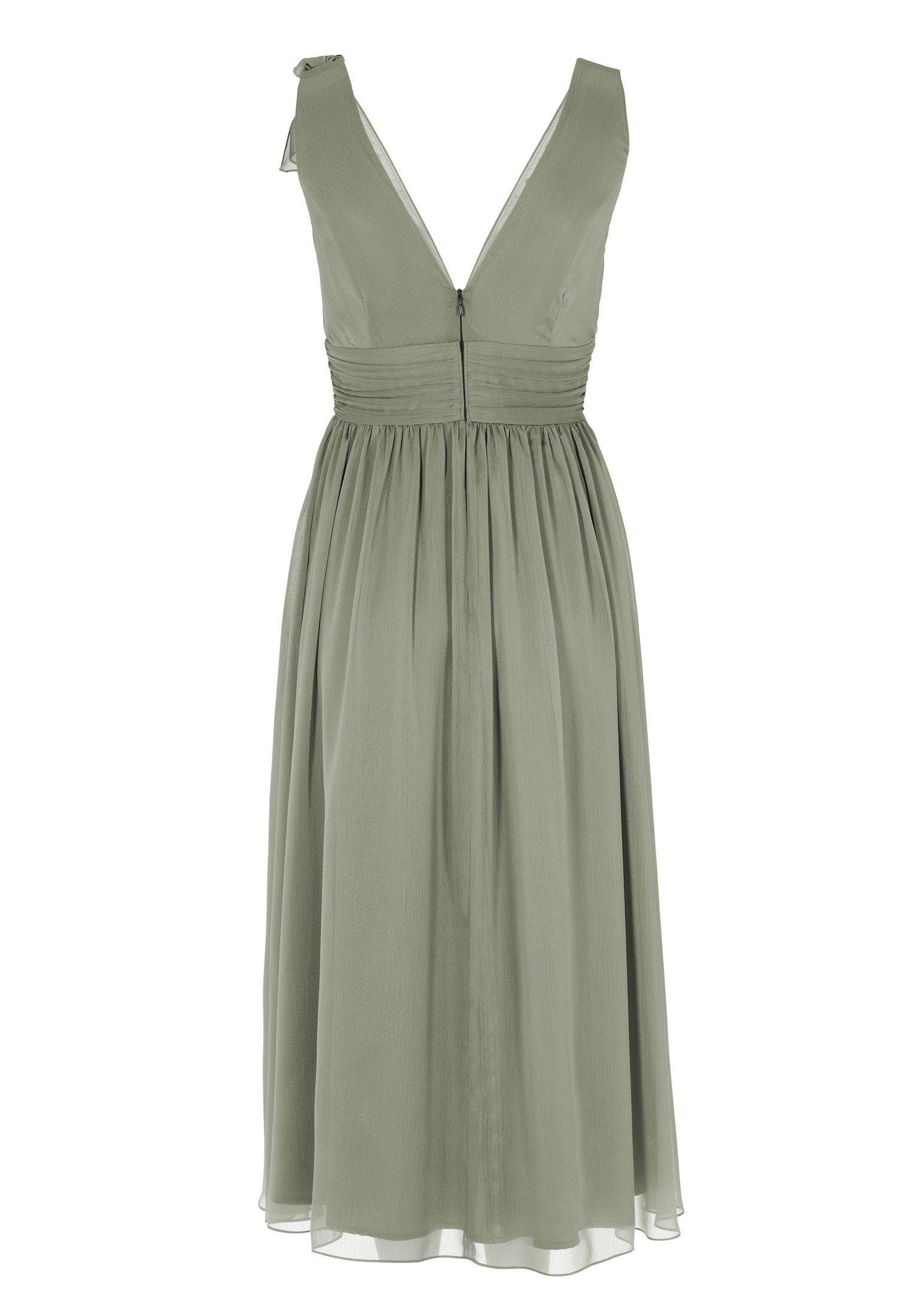 SWING Cocktailkleid - elegantes Partykleid aus Crinkle Chiffon mit Volant D günstig online kaufen