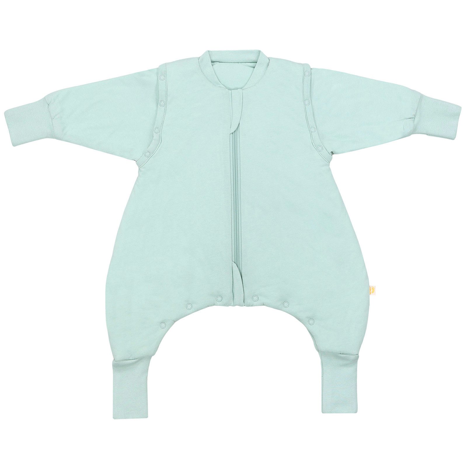 Schlummersack Kinderschlafsack Schlafsack mit Füßen und umklappbaren Bündchen, 2.5 Tog OEKO-TEX