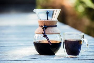 Bodum Kochbesteckhalter Bodum Pour Over Kaffeebereiter mit Permanentfilter 1 Liter