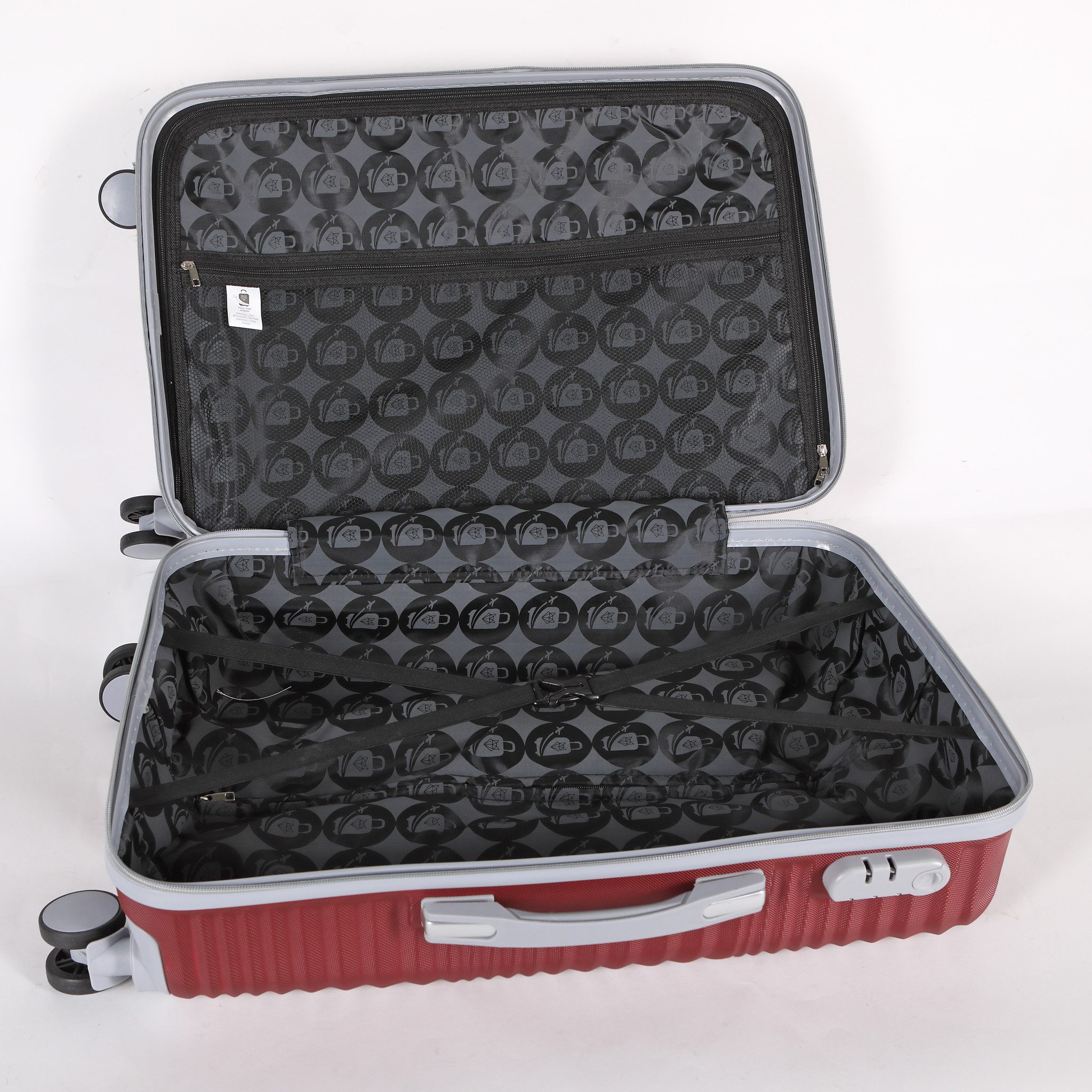 Home4Living Hartschalen-Trolley Reisekoffer Hartschalenkoffer Aufgabegepäck Bali S,M,L, 4 Rollen, integriertes Zahlenschloss