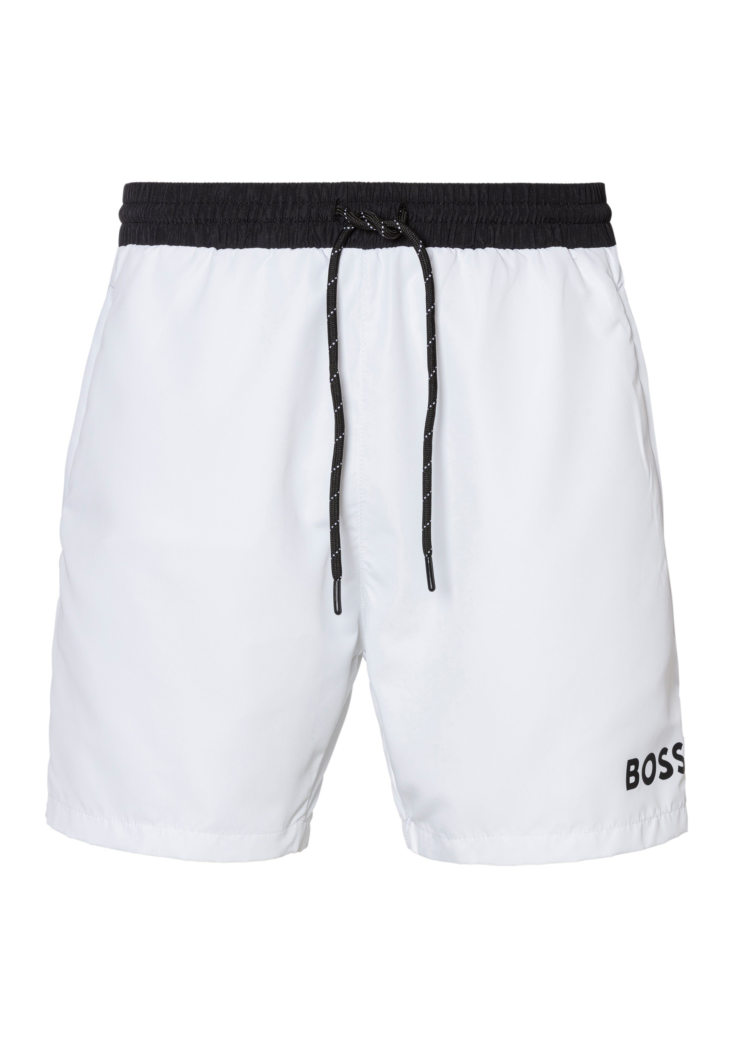 BOSS Badeshorts mit Kordelzug