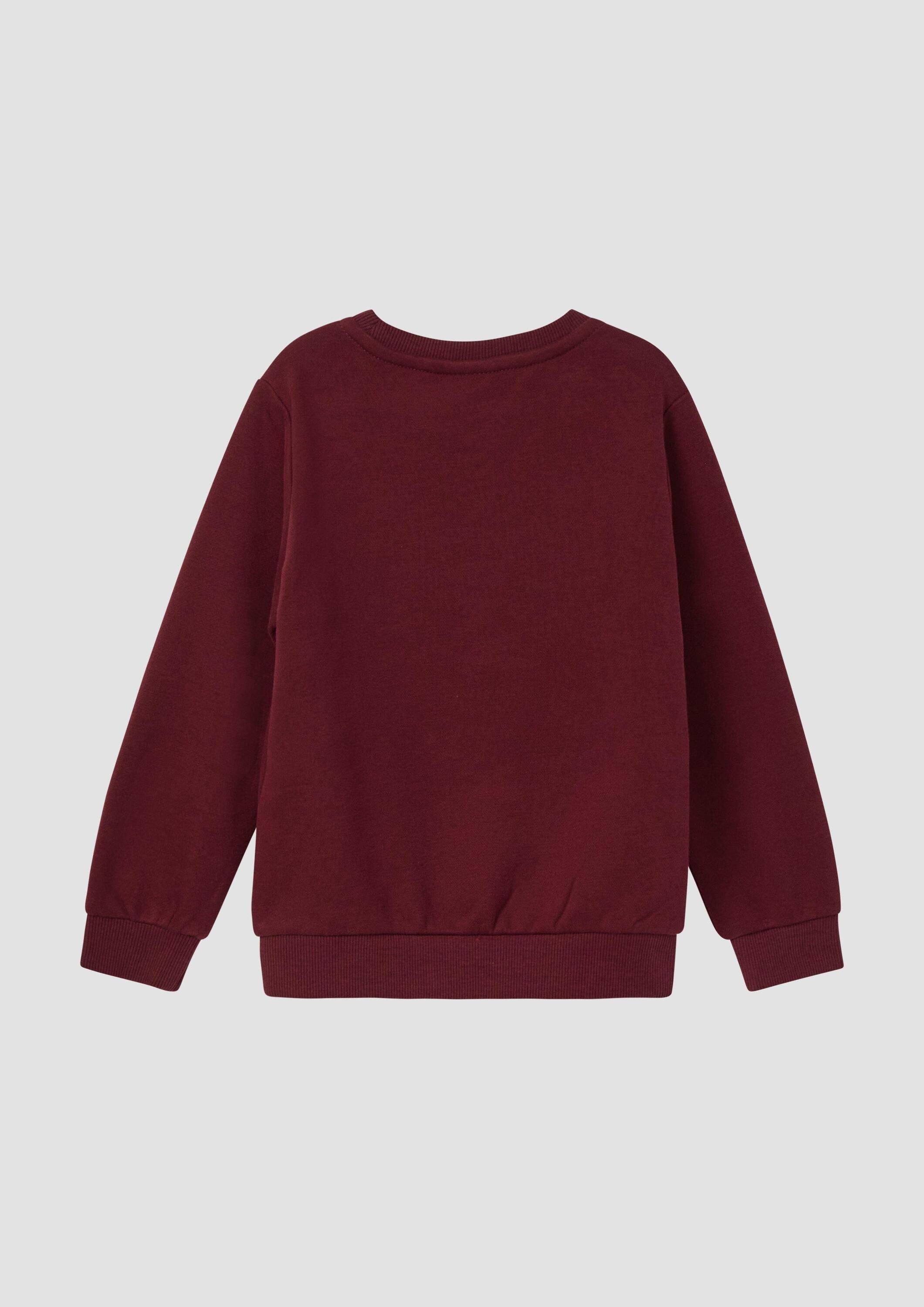 s.Oliver Sweatshirt Sweatshirt Sweatshirt mit Wendepailletten mit kuschelig günstig online kaufen