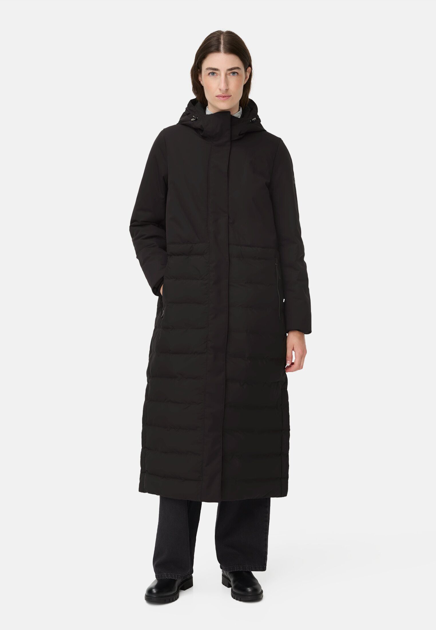 camel active Funktionsparka mit reflektierenden Details Langarm Kapuze günstig online kaufen