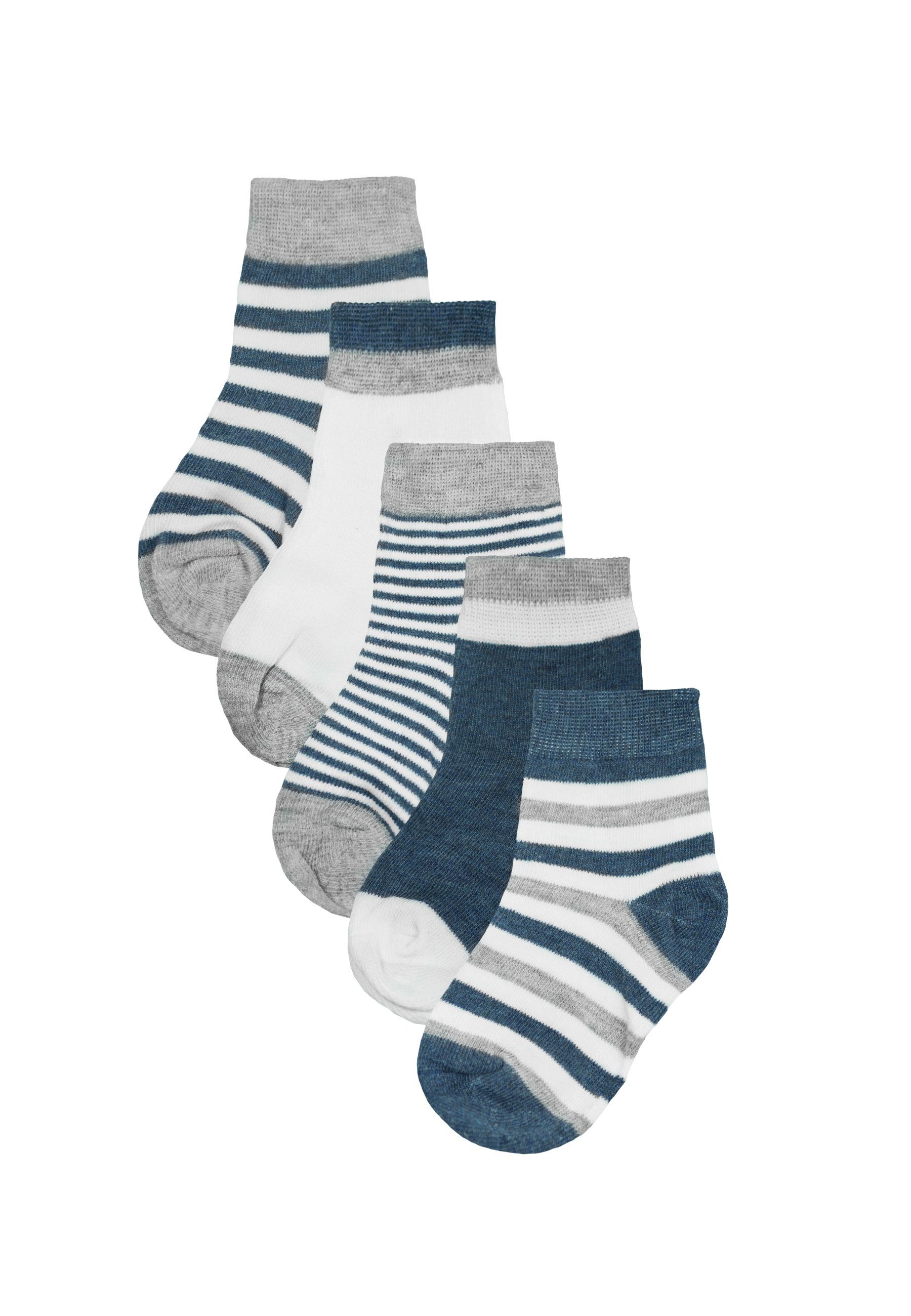 CARBURANT Socken 5er-Pack 5er-Pack) Socken Blau (Set