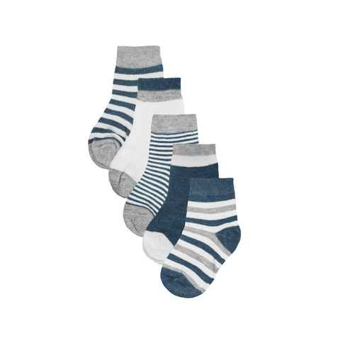 CARBURANT Socken 5er-Pack Socken Blau (Set, 5er-Pack)