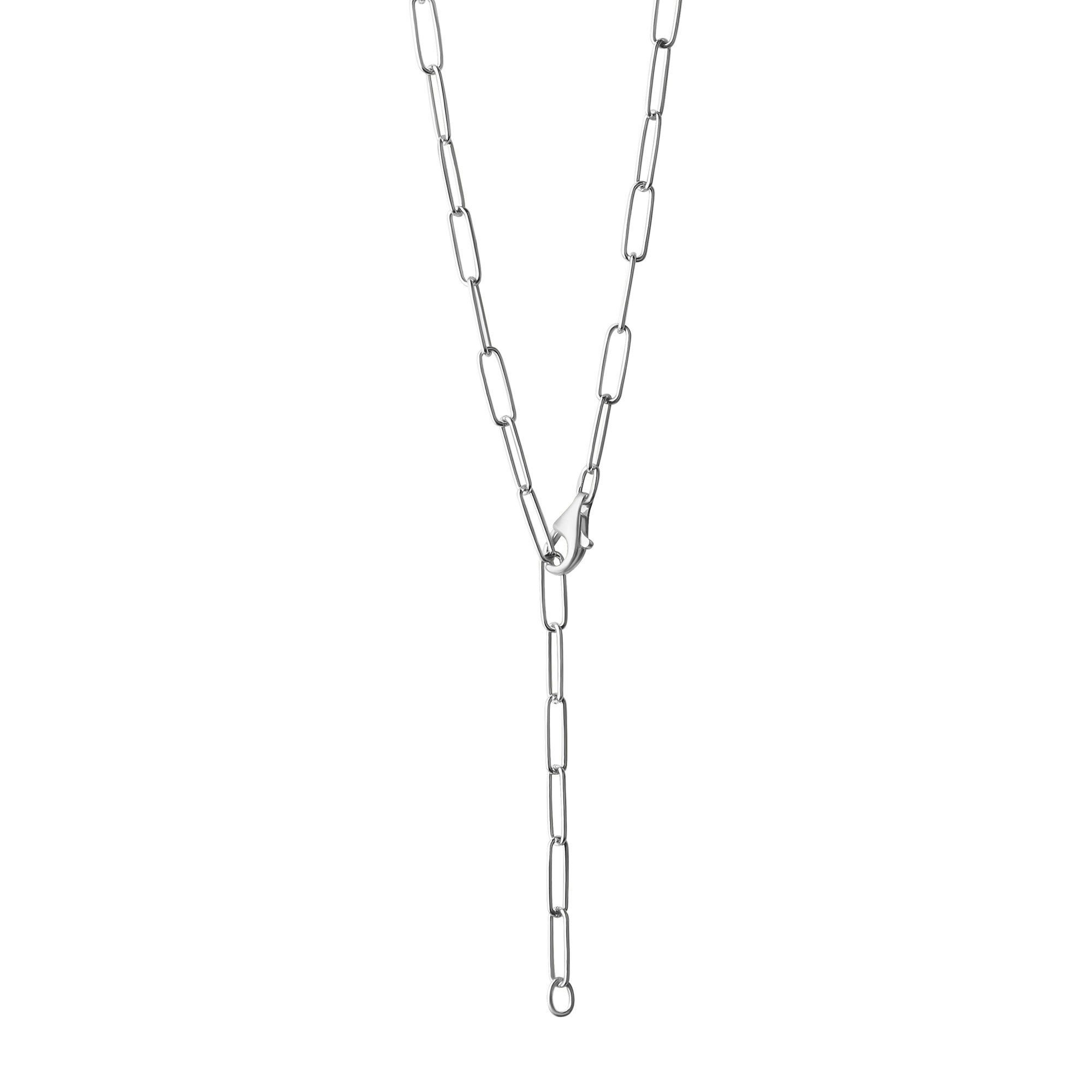 Vivance Collierkettchen 925/- Sterlingsilber weiß Gliederkette glanz 45 cm günstig online kaufen