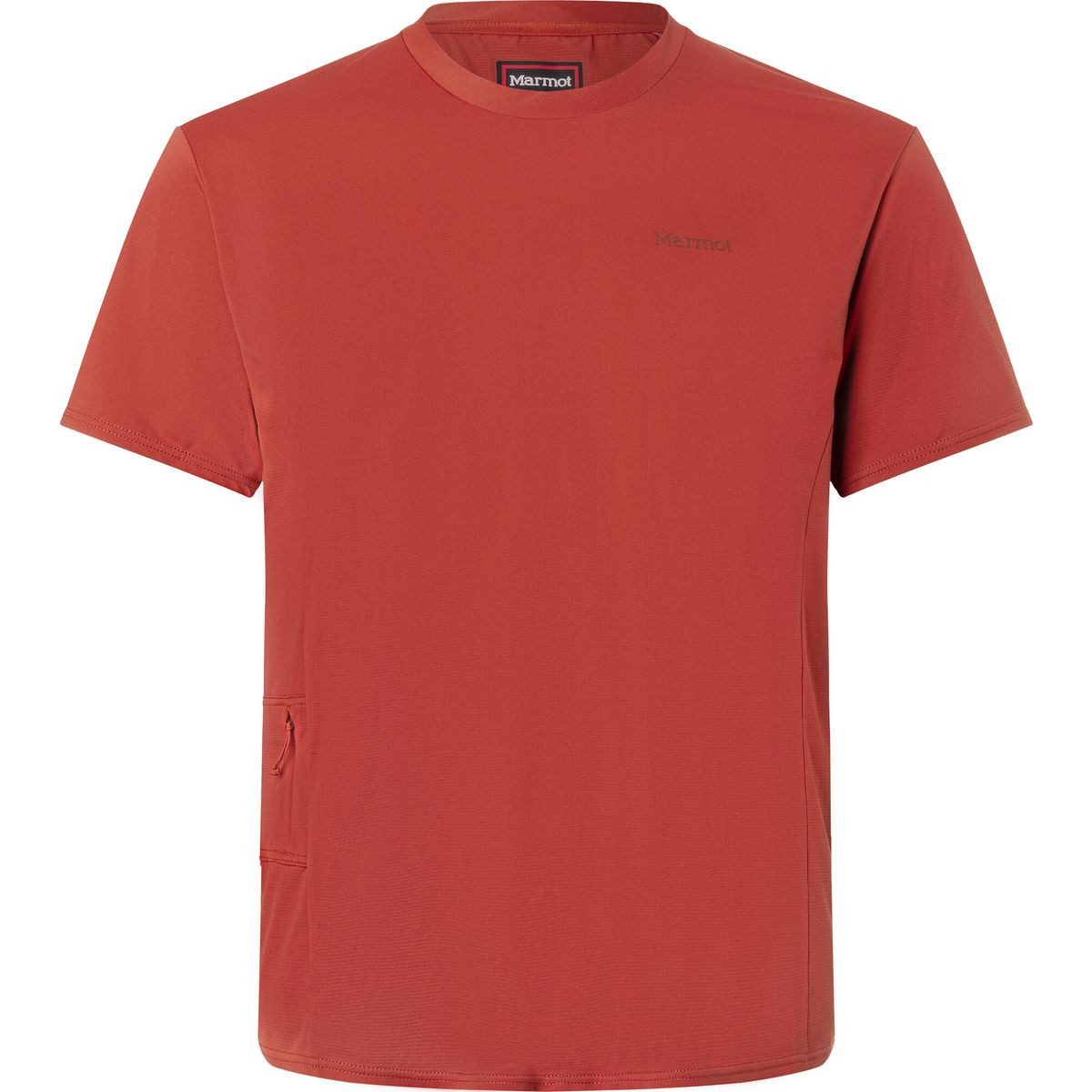 Marmot Kurzarmshirt Airexchange UPF 50 Crew Short Sleeve Atmungsaktives, schnelltrocknendes Shirt mit UV-Schutz für
