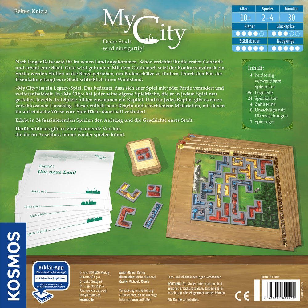 Kosmos Spiel My City