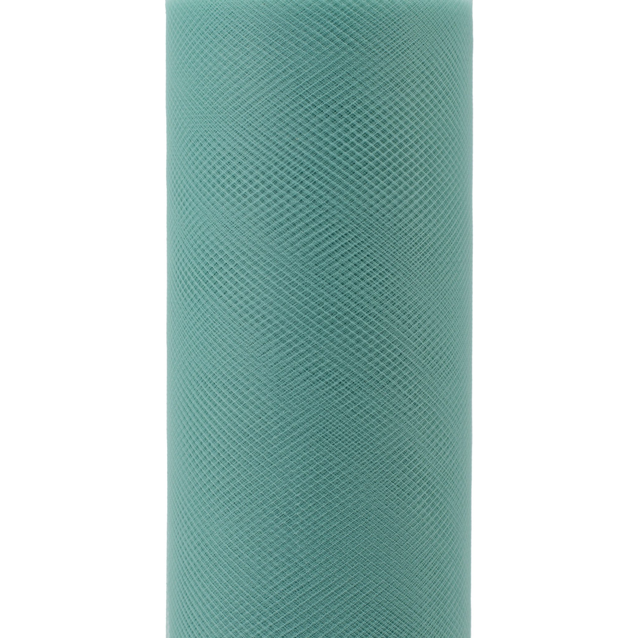 Creativery Stoff, 9m Rolle Tüll 30cm Eukalyptus