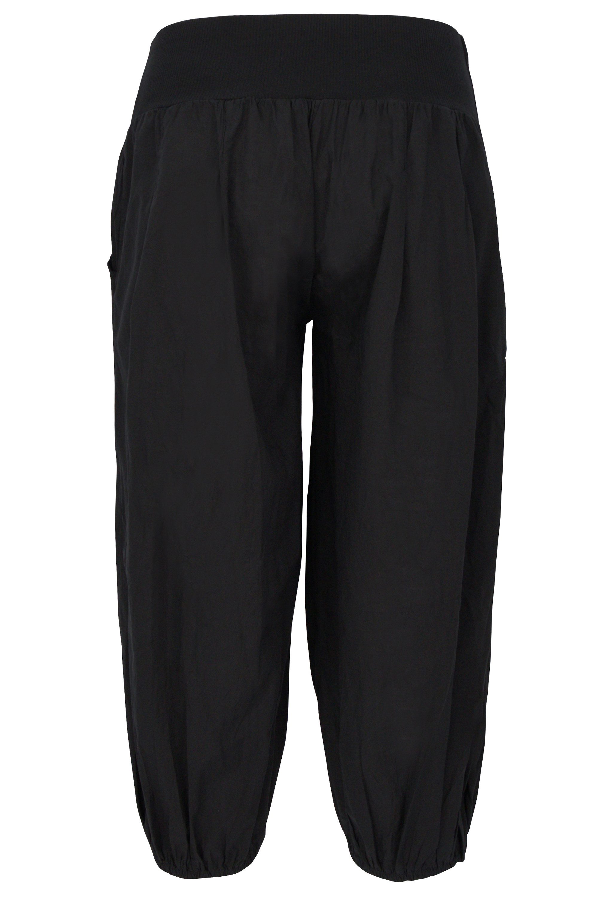 malito more than fashion Caprihose malito Damen Pumphose Capri 23286P kurze günstig online kaufen