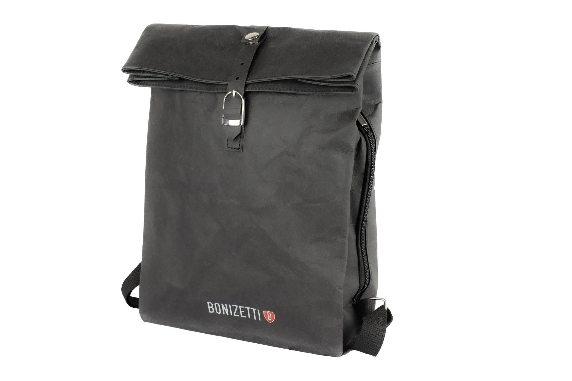 Bonizetti Handtasche (1-tlg), Freizeitrucksack aus veganem und wasserabweisendem Kraftpapier