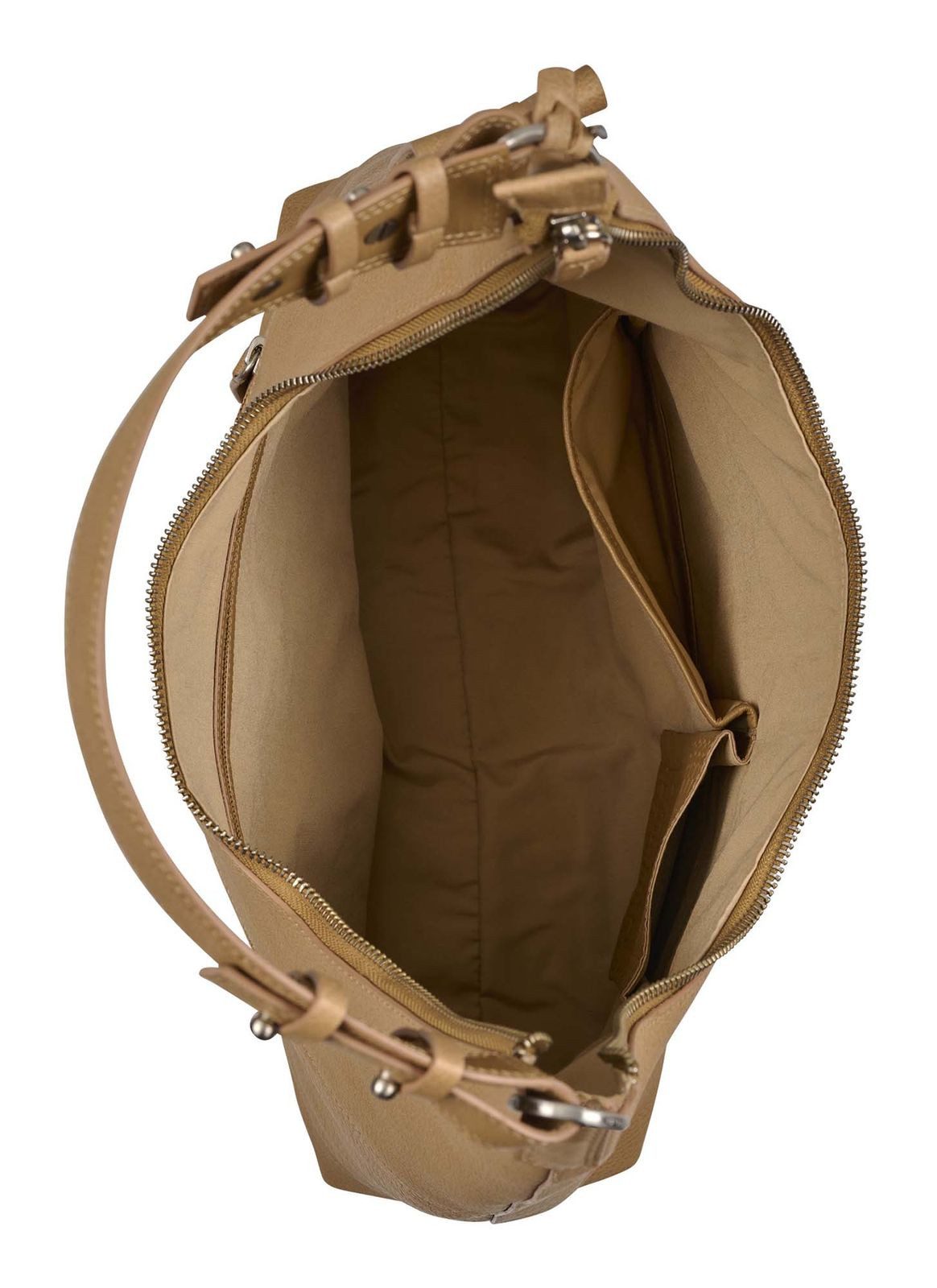 Burkely Schultertasche Hobo Bag, aus echtem Leder