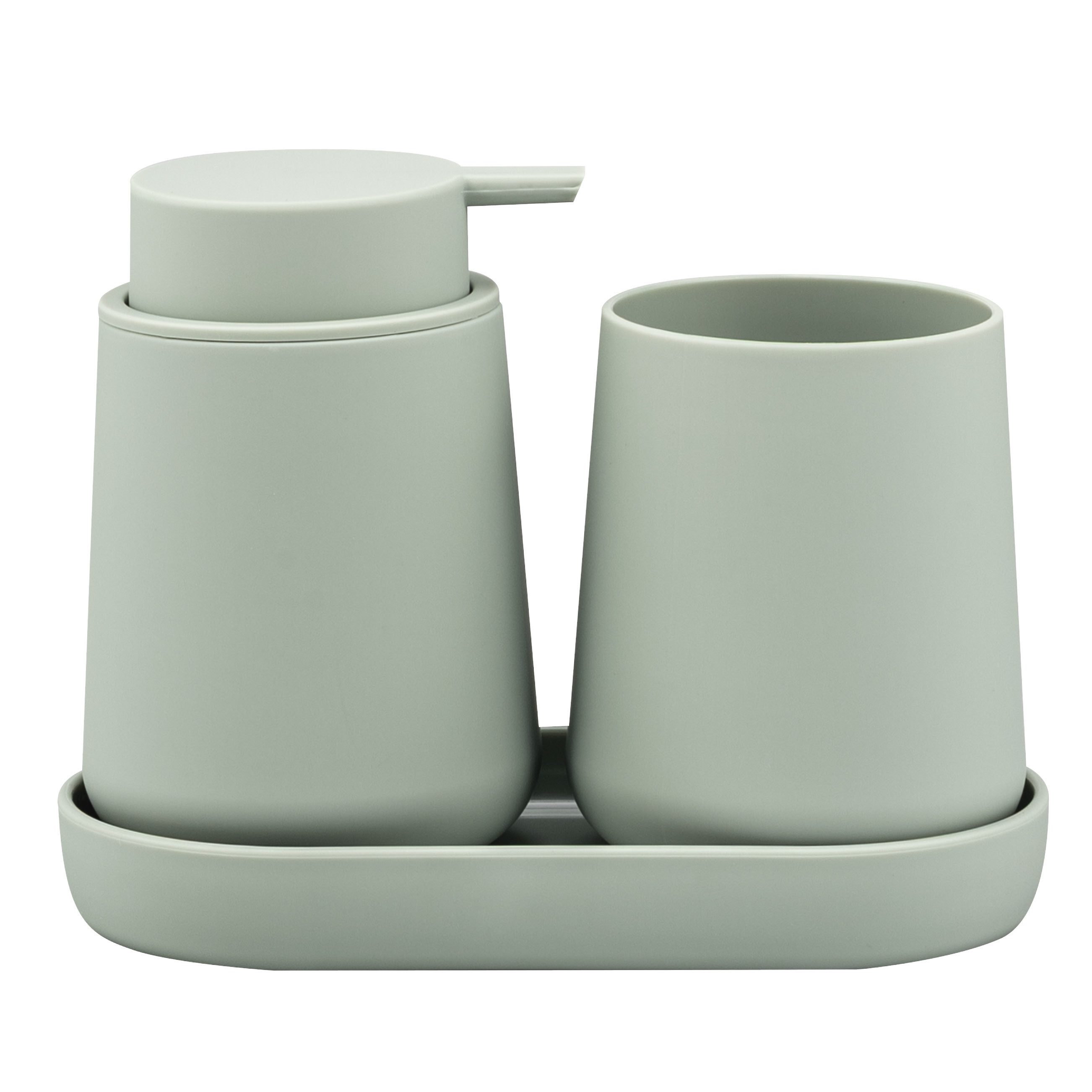 eluno Badaccessoire-Set TESERO 3tlg. Soft-Touch, 3 tlg.