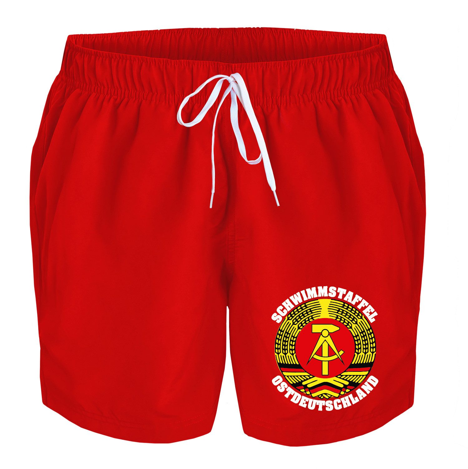 deinshirt Badehose Schwimmshorts Schwimmstaffel Ostdeutschland Integrierter günstig online kaufen