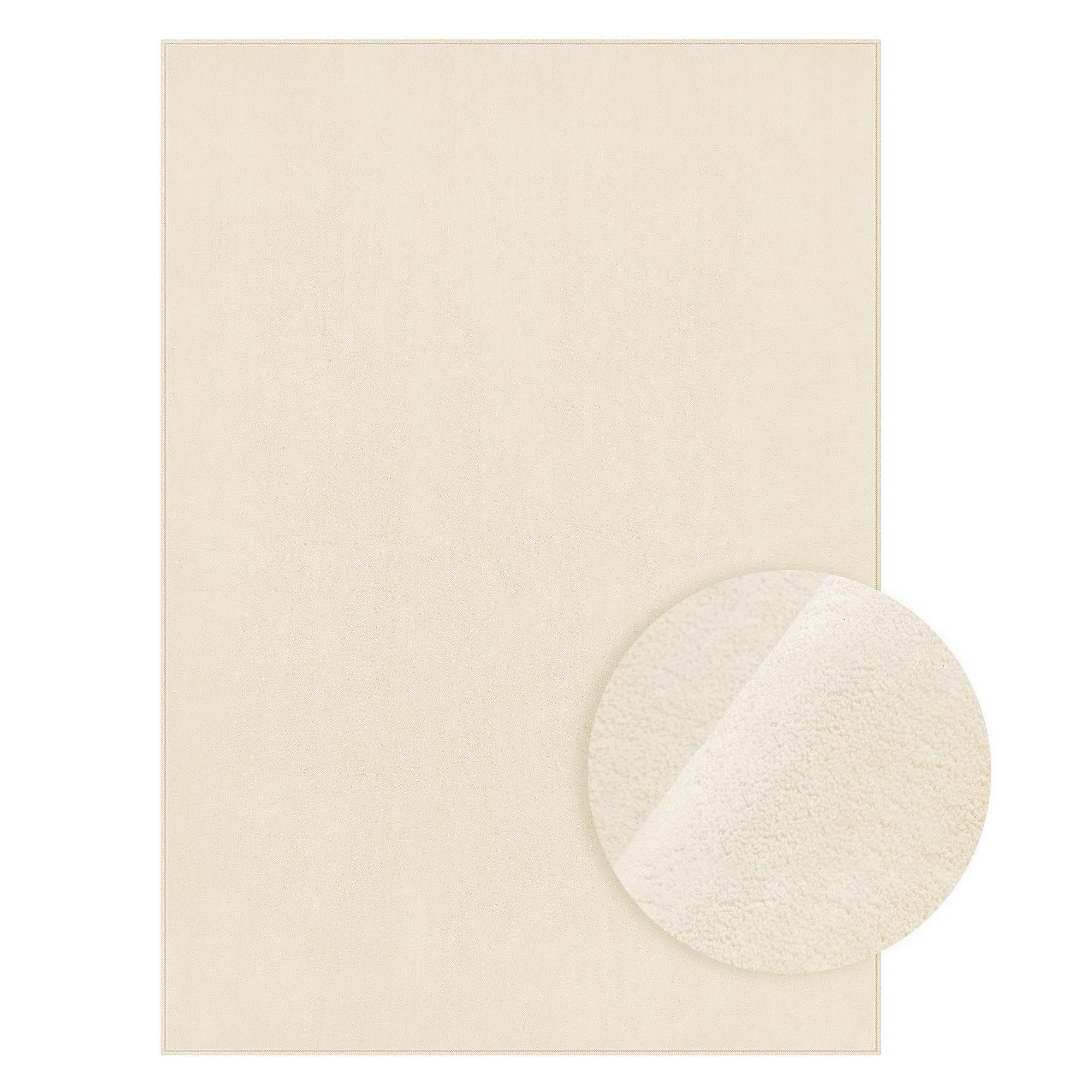 SONGMICS HOME Teppich, Rechteck, Wohnzimmerteppich, rutschfest, maschinenwa günstig online kaufen