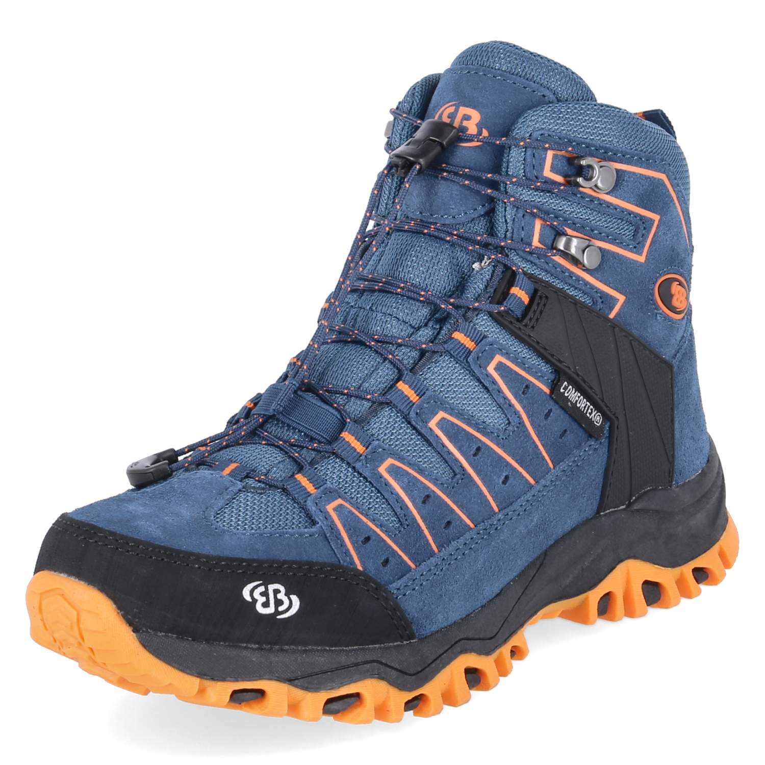 BRÜTTING Brütting 231167 Jungen Leder & Textil blue Trekkingschuh