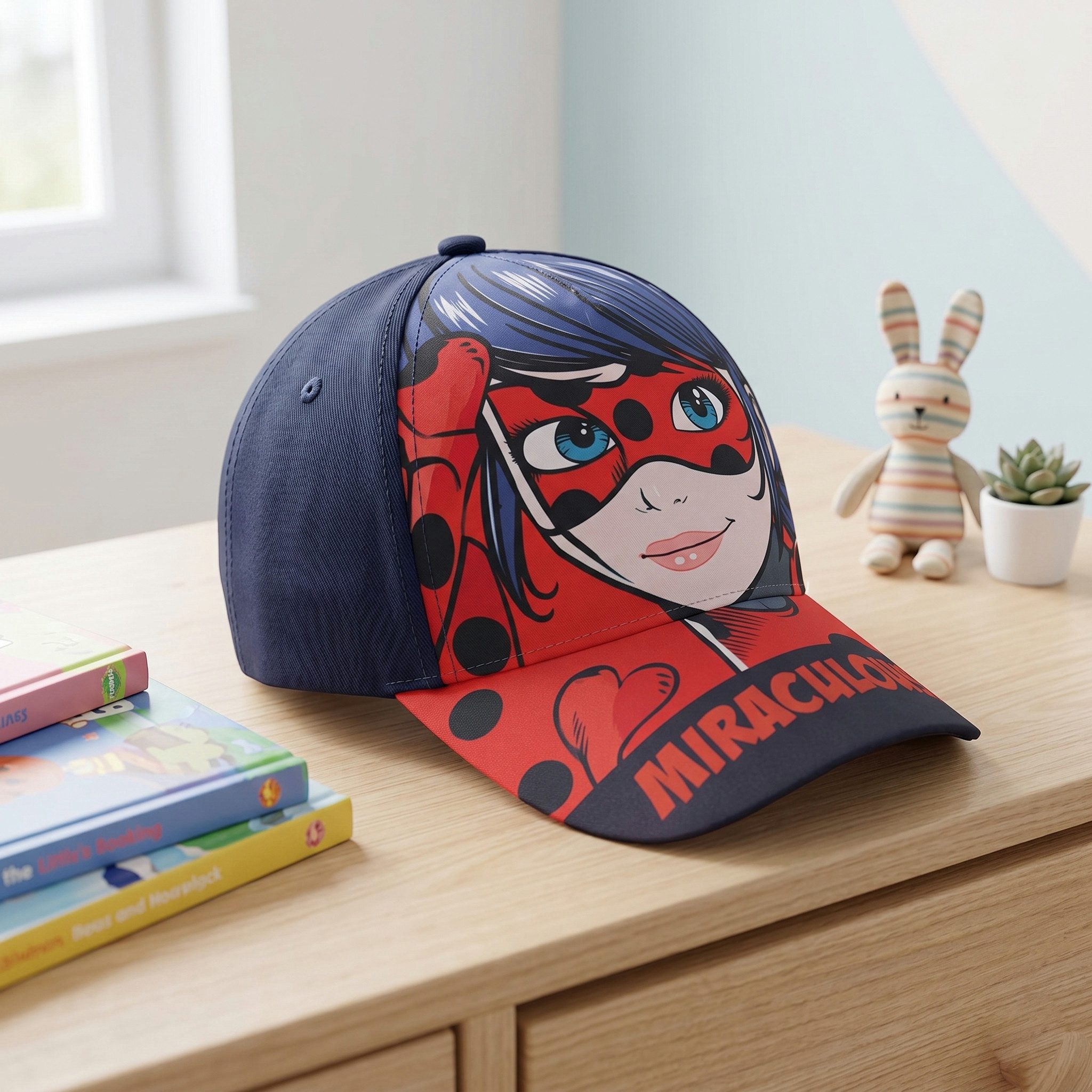 Miraculous - Ladybug Baseball Cap Miraculous Ladybug Kinder Baseball Kappe 52/54 cm Kopfumfang