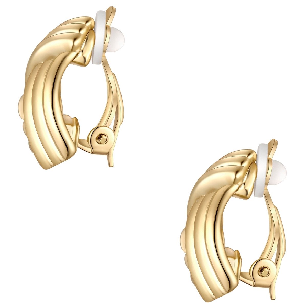 Yokoamii Paar Ohrclips gelbgold günstig online kaufen