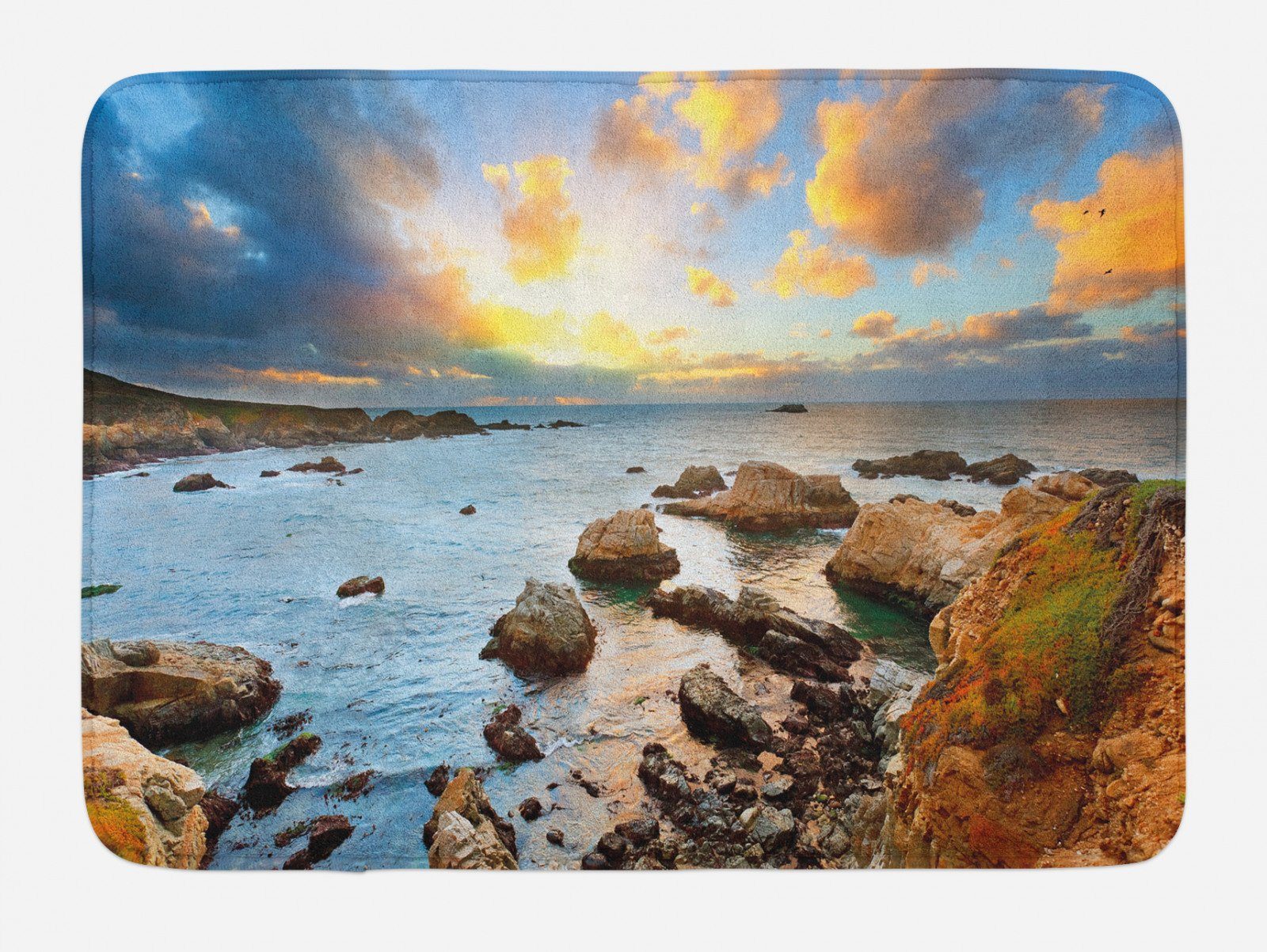 Badematte »Plüsch Badezimmer Dekor Matte mit rutschfester Rückseite