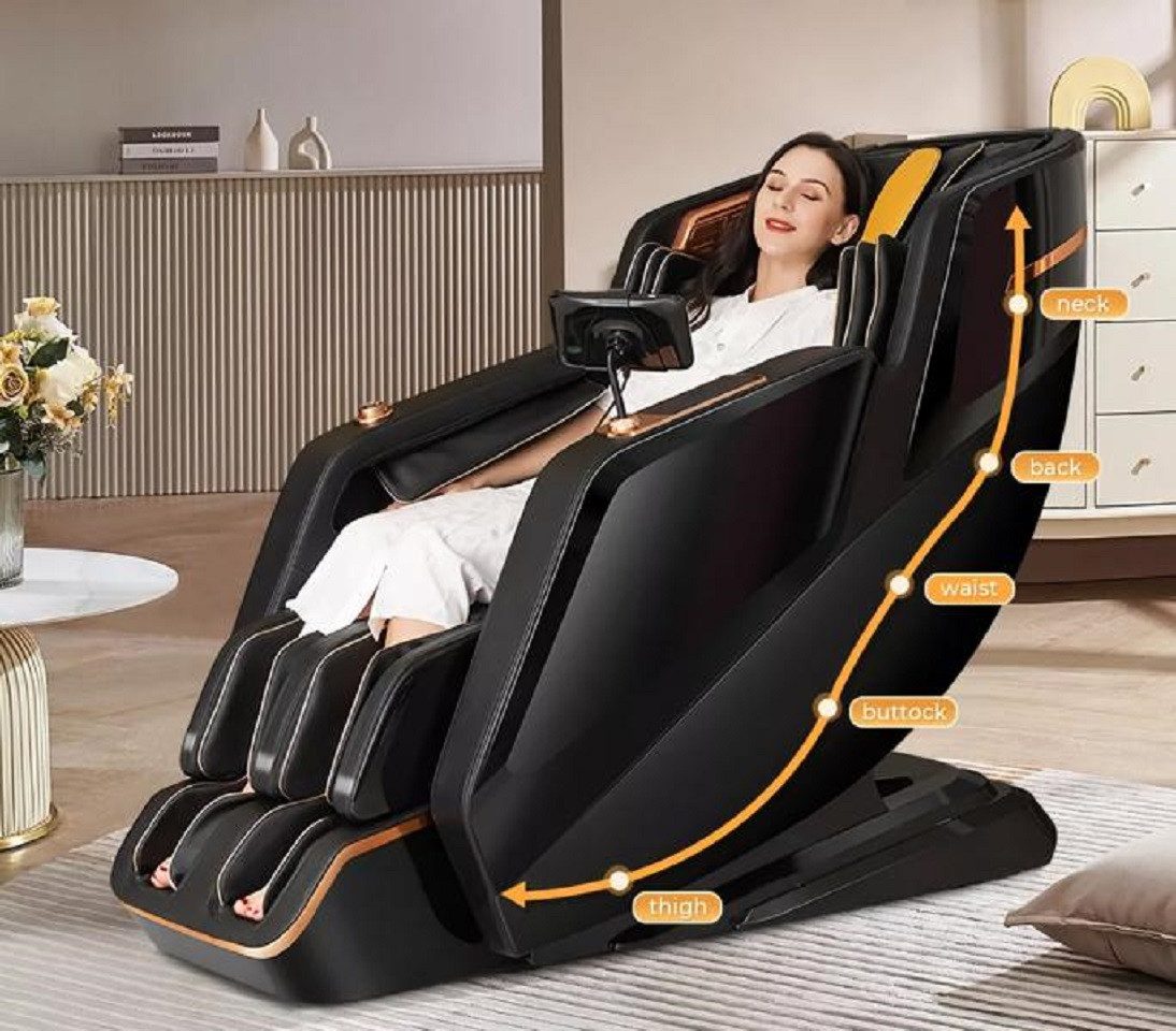 JVmoebel Massagesessel Elektrischer Massagestuhl mit 4D-Gesundheitsmassage (1-St., Massagesessel), Made in Europa