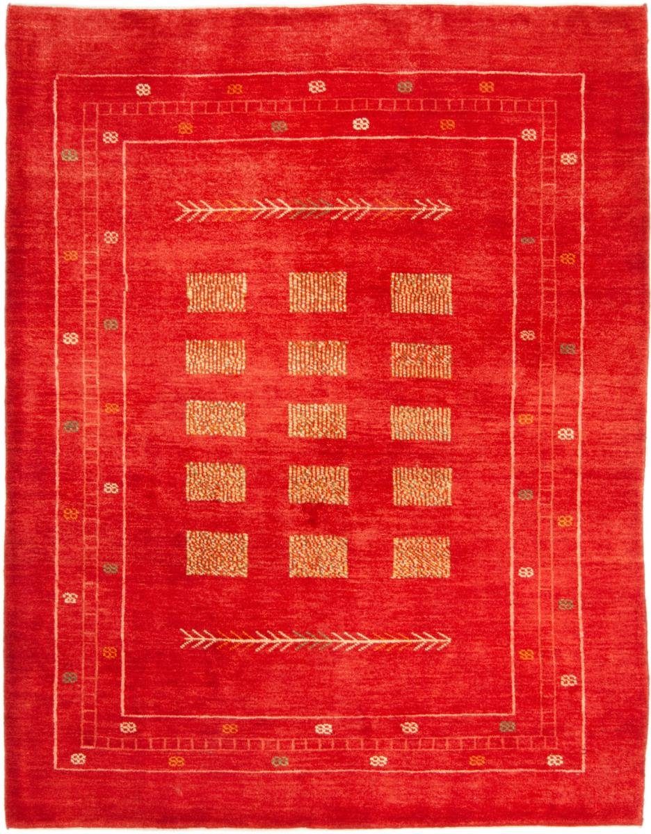 mm rechteckig, Nain Trading, Loribaft Handgeknüpfter Perser Moderner Orientteppich, Orientteppich 5 Gabbeh Höhe: 148x192