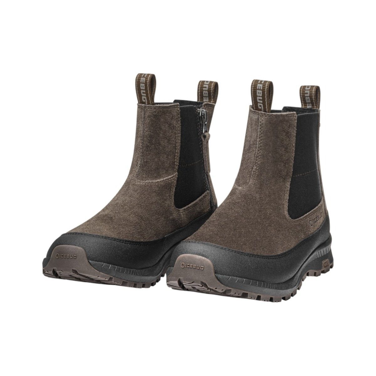 Icebug Boda NT (wasserdicht, Primaloft®-Bio-Isolierung) dunkelbraun/schwarz Winterstiefel