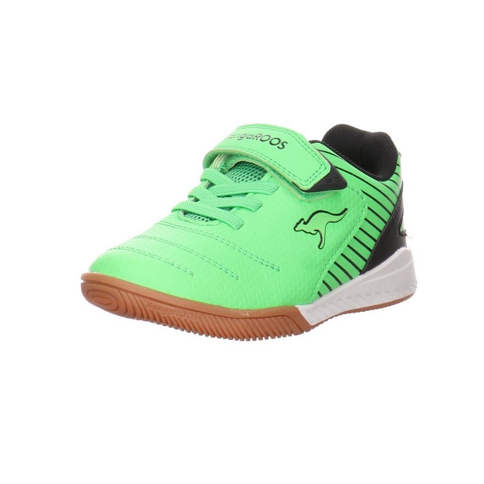KangaROOS K5 Speed EV Sneaker Synthetikkombination gemustert Sneaker  Synthetikkombination, KangaROOS Kinder Sneaker K5-SPEED EV 18909-8028 neon  GREEN/JET BLACK