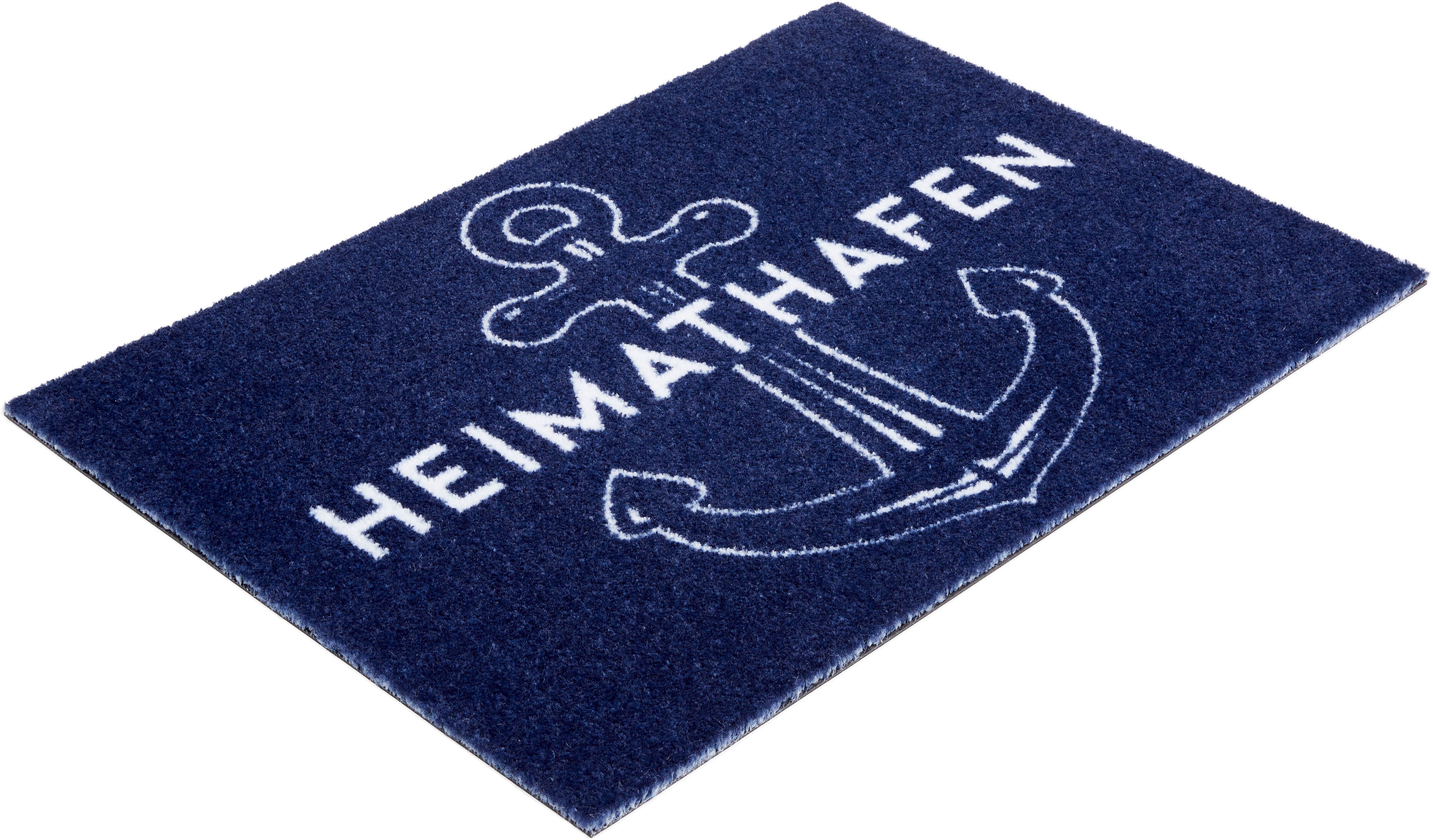 ASTRA Fußmatte Deco Brush 1630, rechteckig, Höhe: 7 mm, Schmutzfangmatte, mit Spruch, In -und Outdoor geeignet