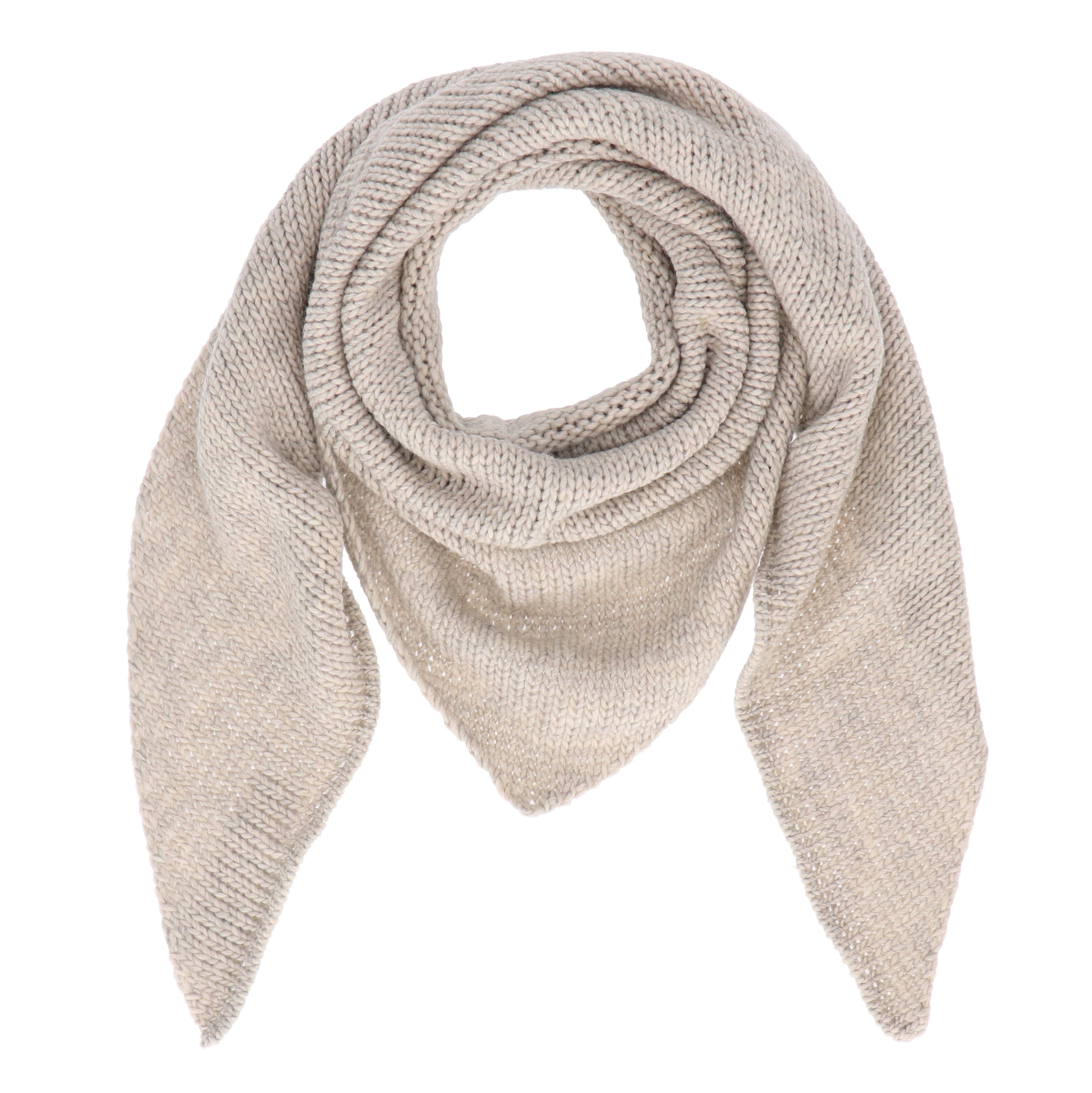 halsüberkopf Accessoires Strickschal Dreieckschal uni, Made günstig online kaufen