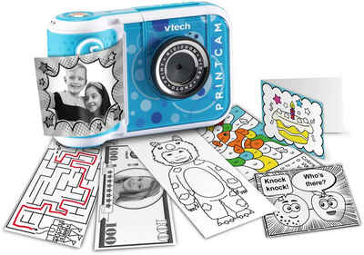Vtech® »KidiZoom Print Cam, blau« Kinderkamera (5 MP, mit eingebautem Thermodrucker)