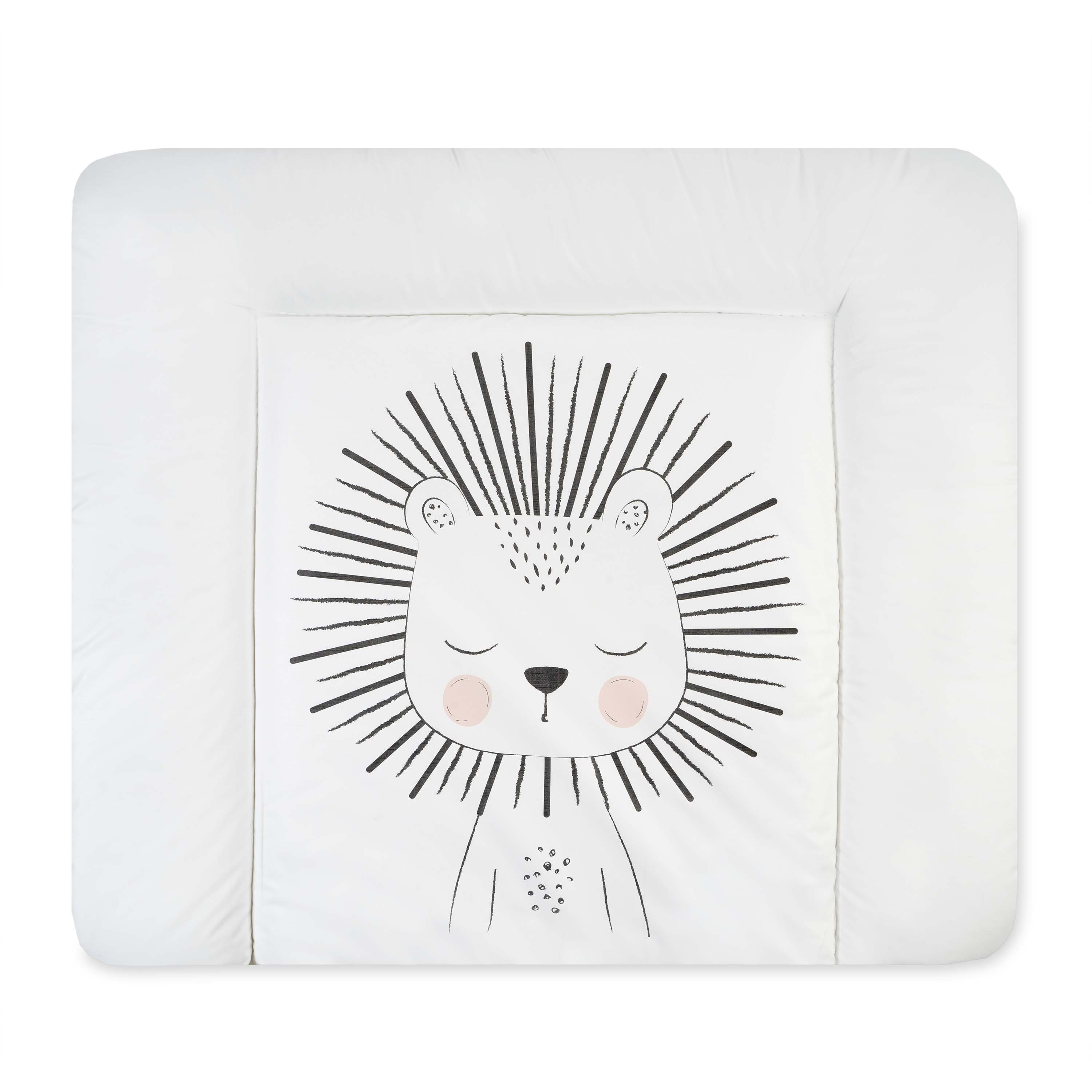 Julius Zöllner Wickelauflage Folie Lion Softy 75x75 (1-tlg), Wickelauflage Wickeltischauflage Bezug