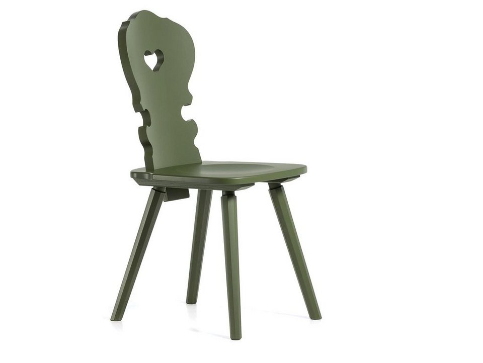 Moebel-Eins Esszimmerstuhl, VALERIO Stuhl, Material Massivholz, Fichte  lackiert