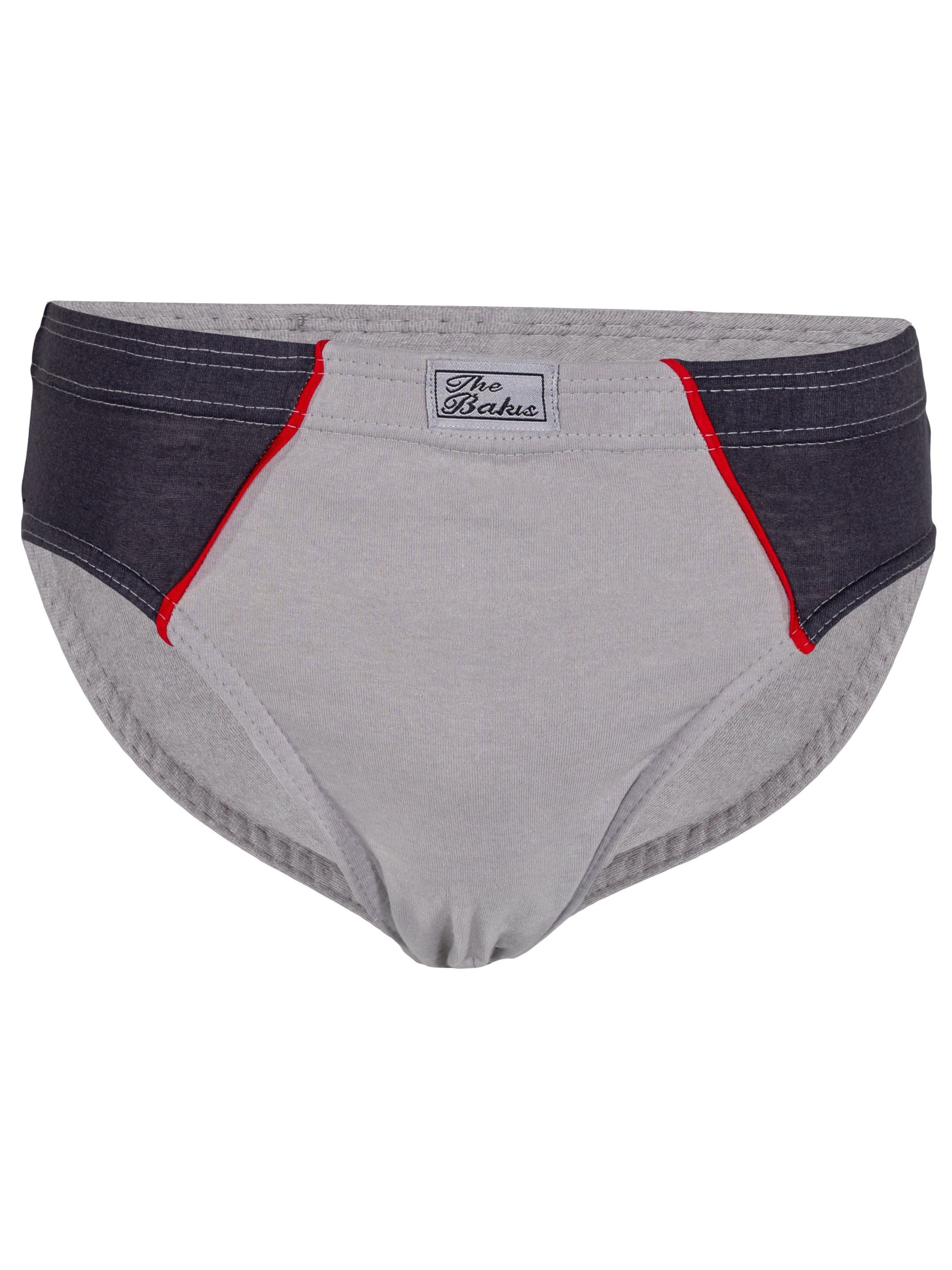 TEXEMP Slip 3er Pack Herren Slip Baumwolle Unterhose Sportslip Schlüpfer Basic (3-St) 100% Baumwolle - Luftdurchlässig