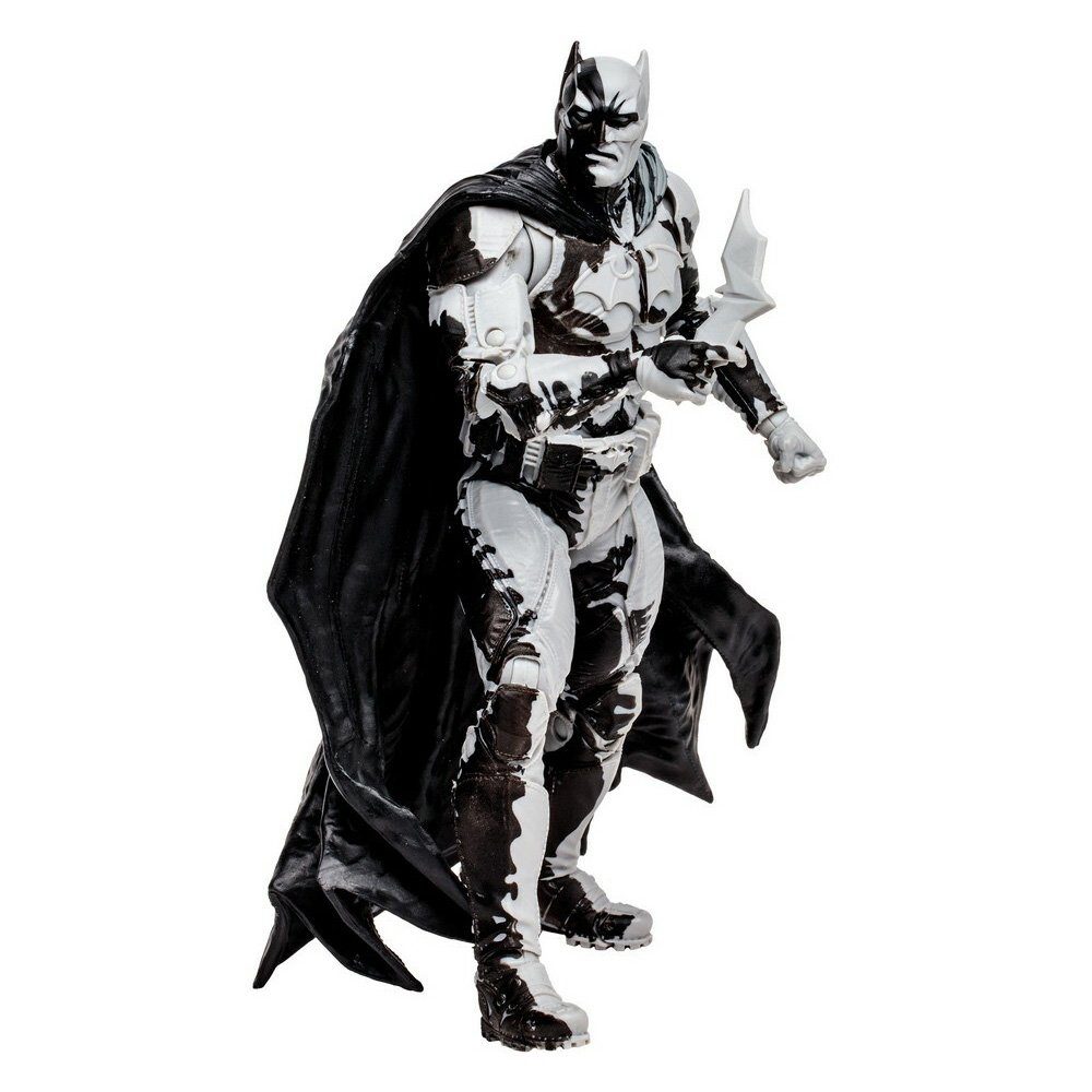 Black mit Toys Actionfigur Batman Art Comic Variant - Comics Adam Line DC McFarlane