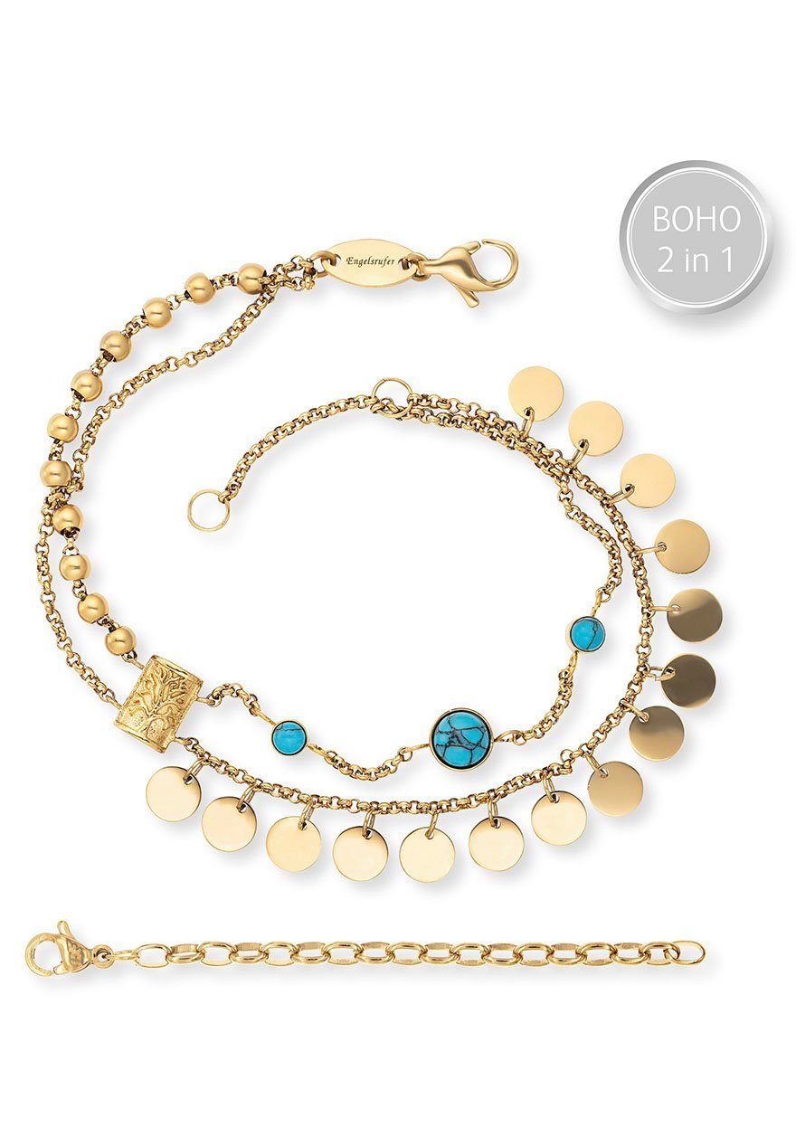 Engelsrufer Fußkette BOHO Lebensbaum, ERBS-TREE-ZI, ERBS-TREE-ZI-G, günstig online kaufen