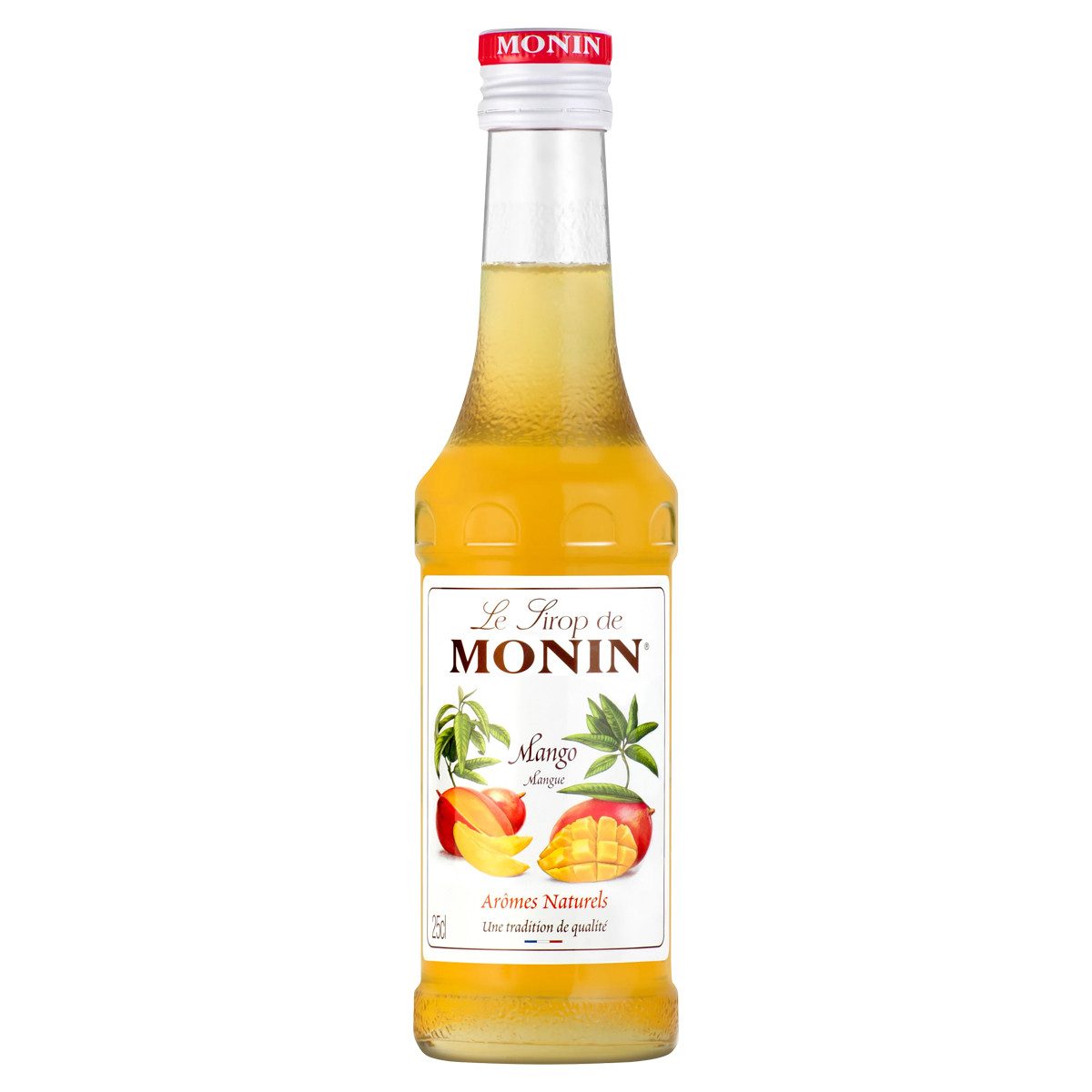MONIN Getränke-Sirup, Monin Mango Sirup exotisch tropisch fruchtig aromatisch lecker 250 ml