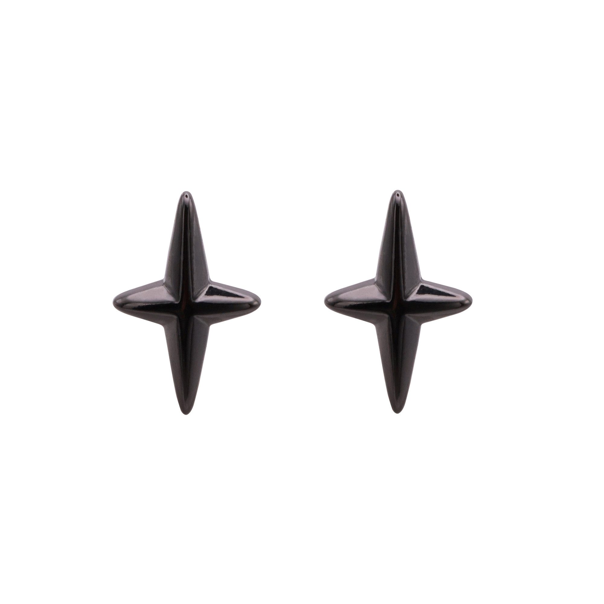 Paar Ohrstecker Larry schwarz farben