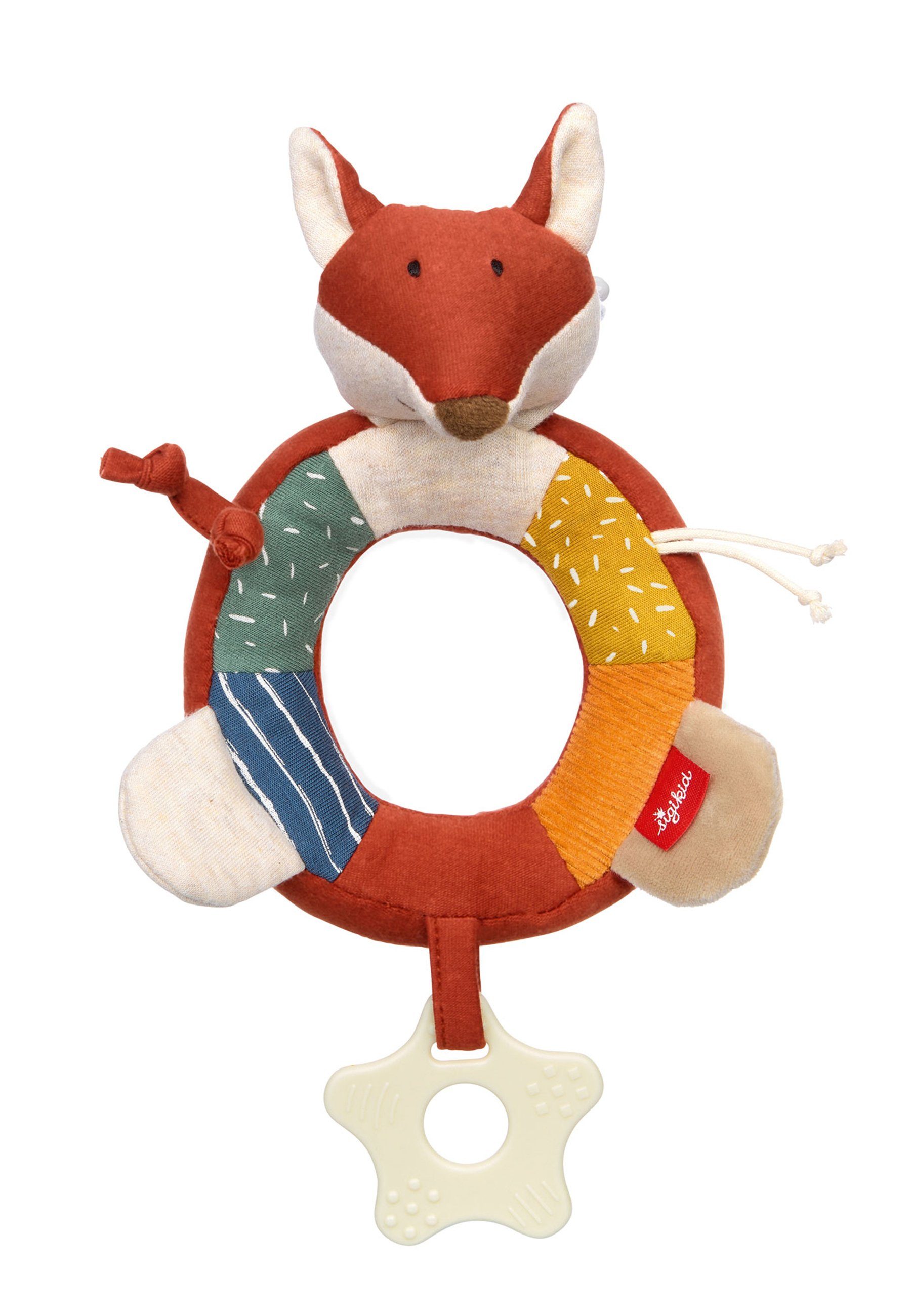 Sigikid Greifling Aktiv-Greifling Fuchs, 7 senses (1-tlg)
