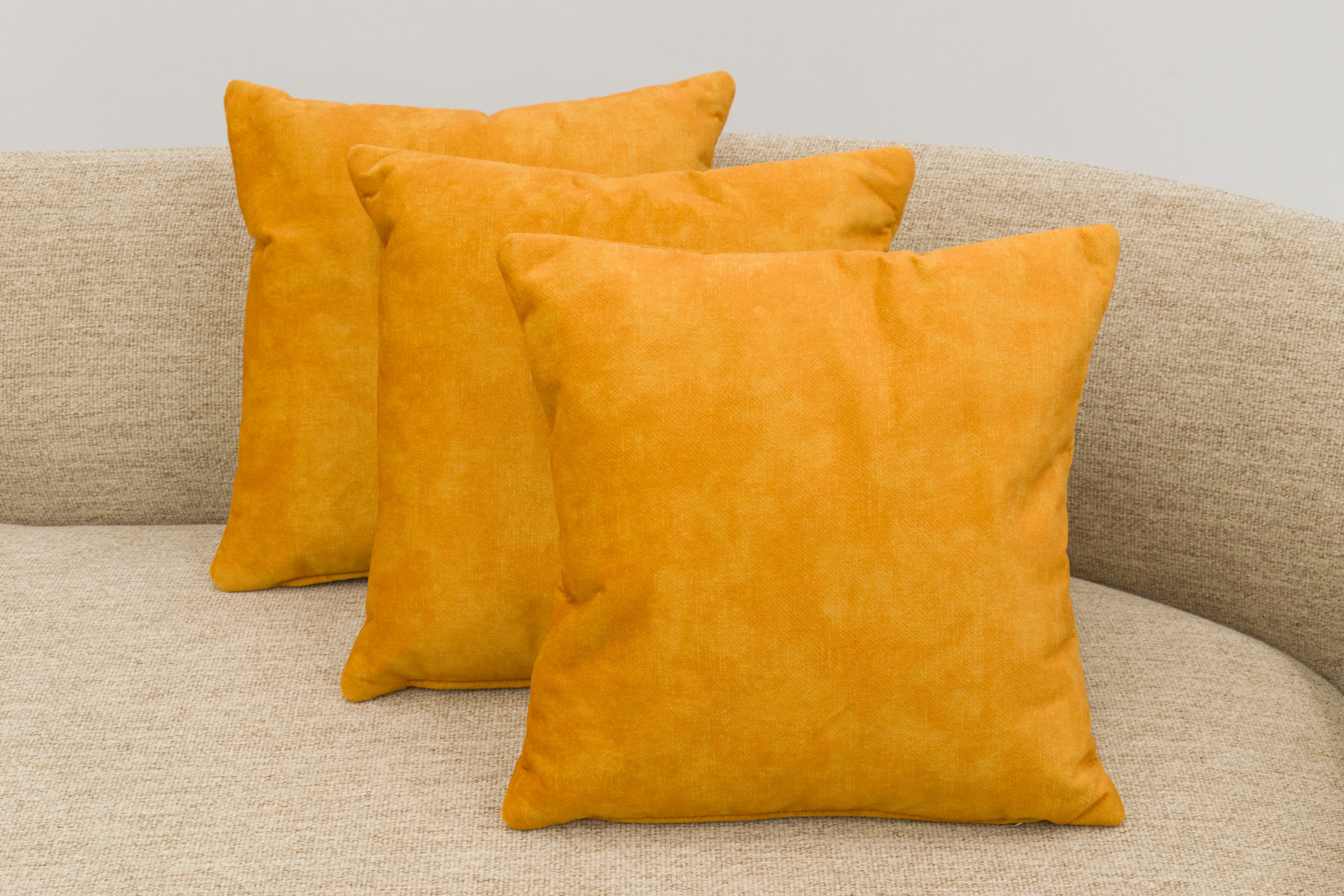 OTTO home Dekokissen Greevy, Dekokissen mit Füllung, Sofakissen 3er Set 40x40cm