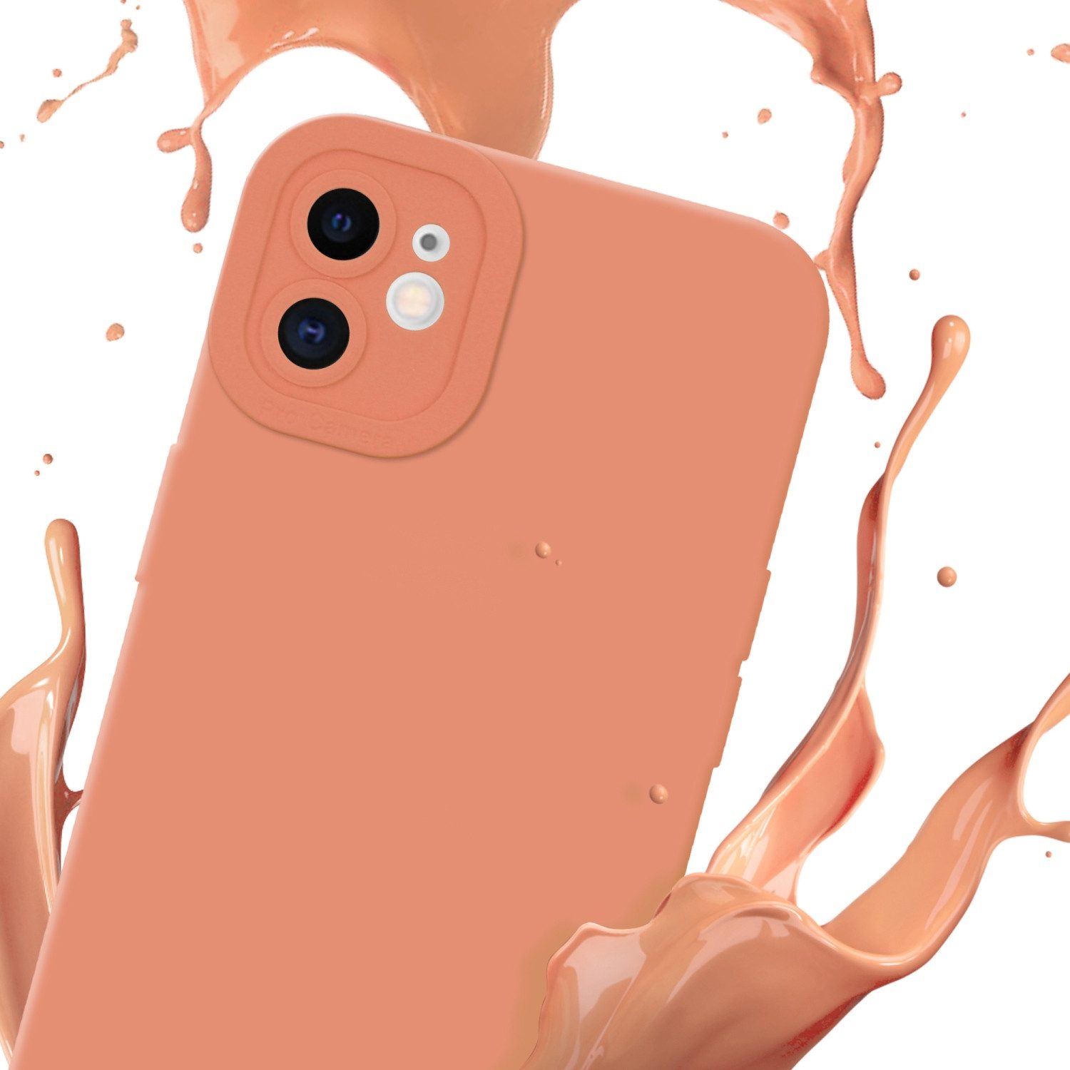 Cadorabo Handyhülle für iPhone 11 Hülle Apple iPhone 11, Hülle Schutzhülle TPU Silikon Case Cover