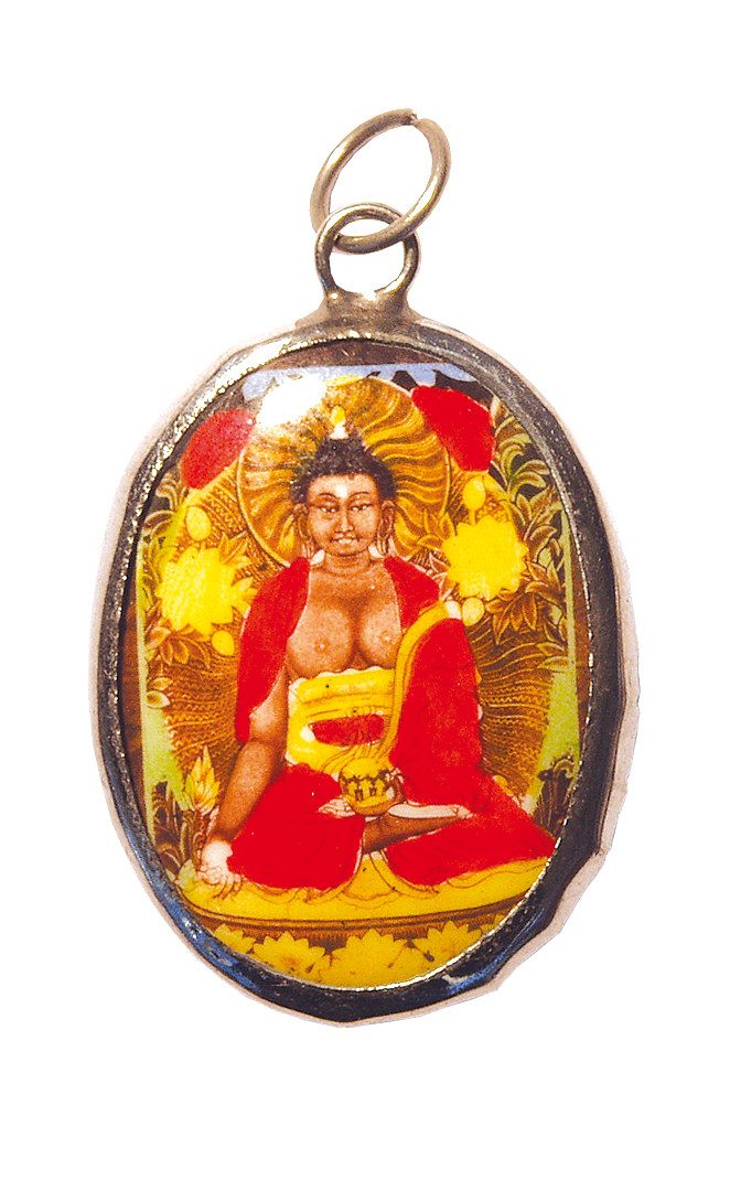 Saraswati Kette mit Anhänger Spiritanhänger "Medizin Buddha"
