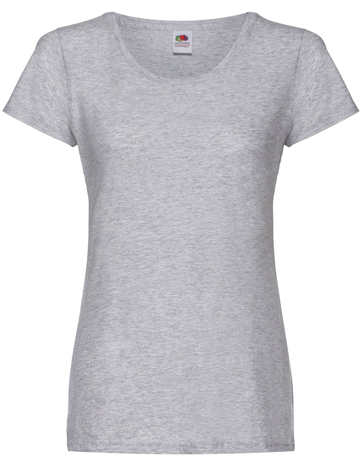 Fruit Of The Loom Damen T Shirt Größentabelle Fruit of the Loom Rundhalsshirt Fruit of the Loom Original T Lady-Fit